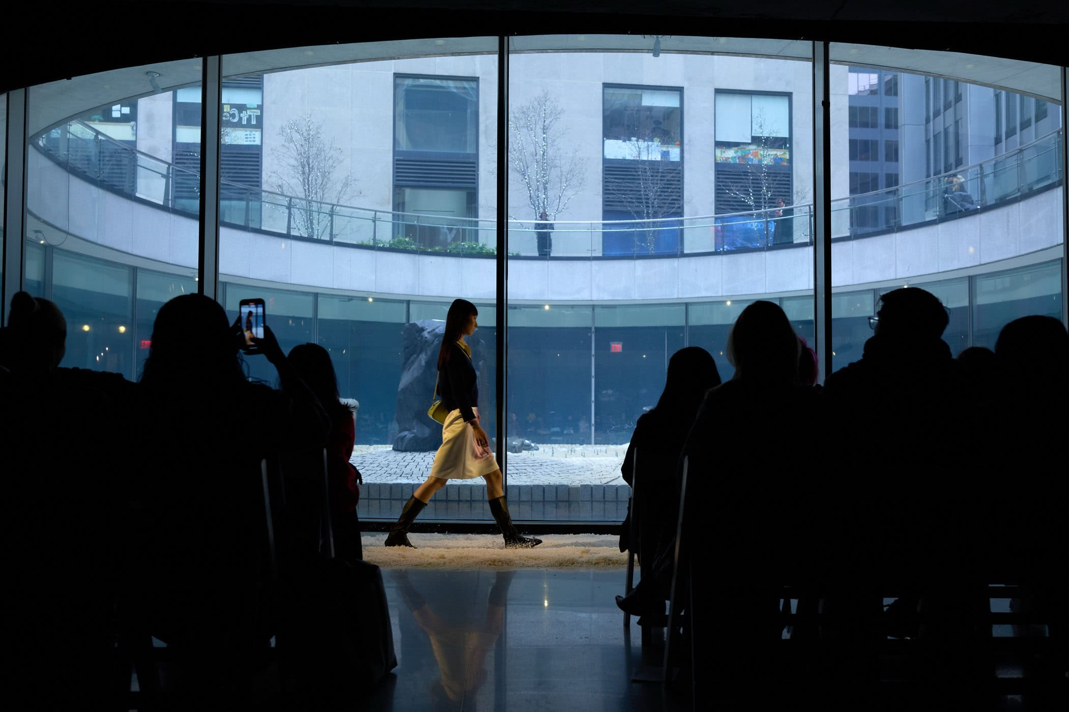 Sandy Liang  Fall 2025 Fashion Show Atmosphere