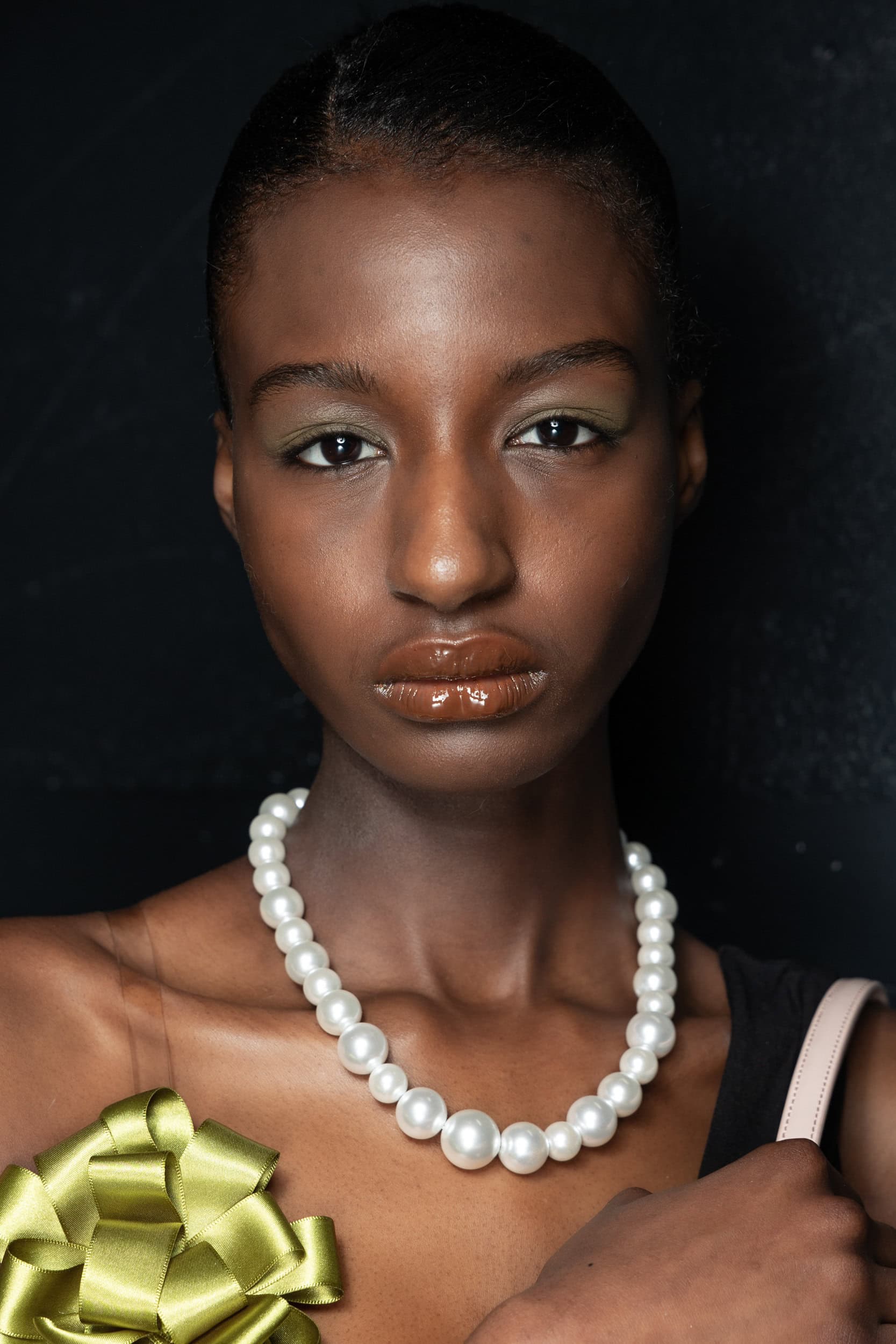 Sandy Liang  Fall 2025 Fashion Show Backstage