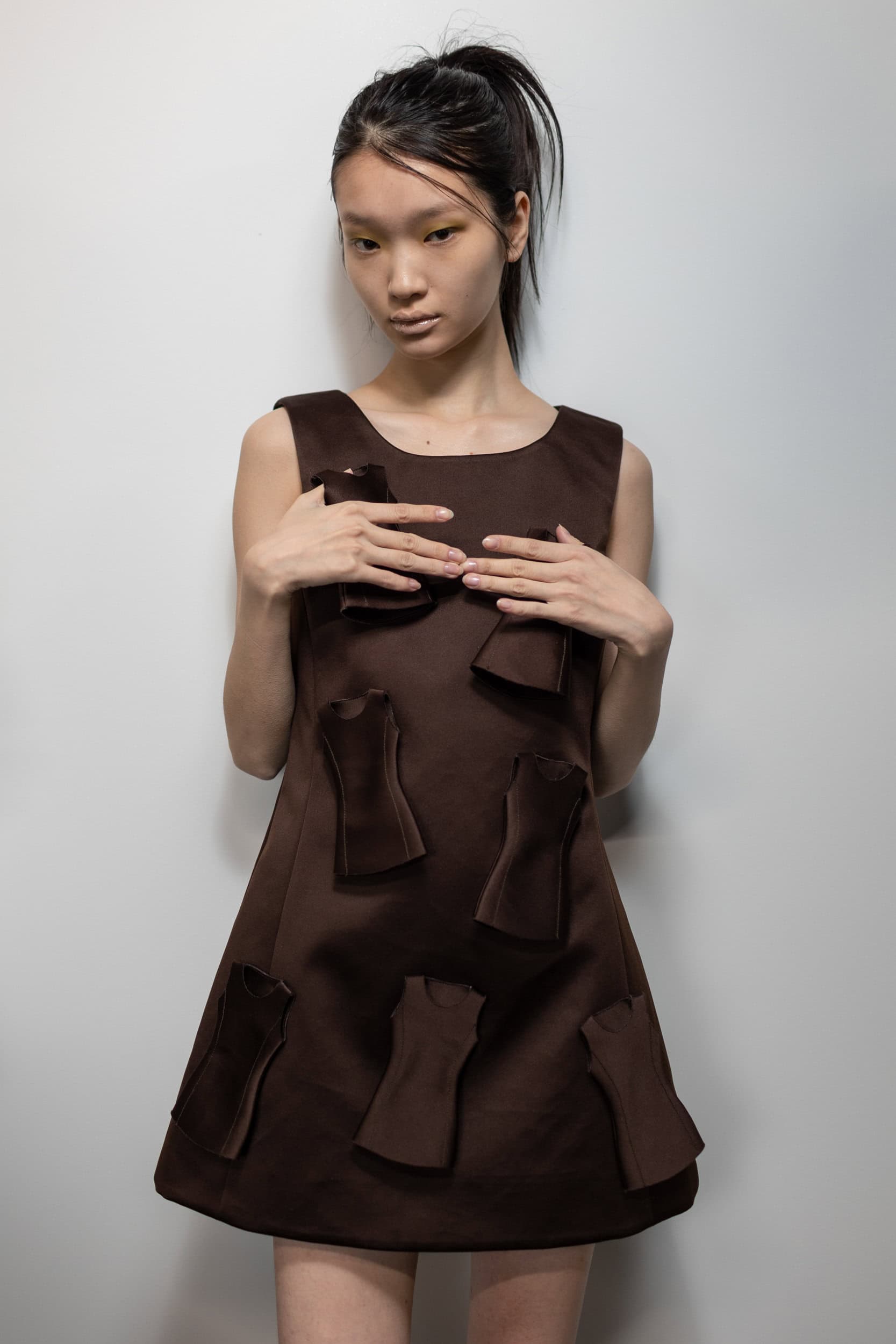 Sandy Liang  Fall 2025 Fashion Show Backstage