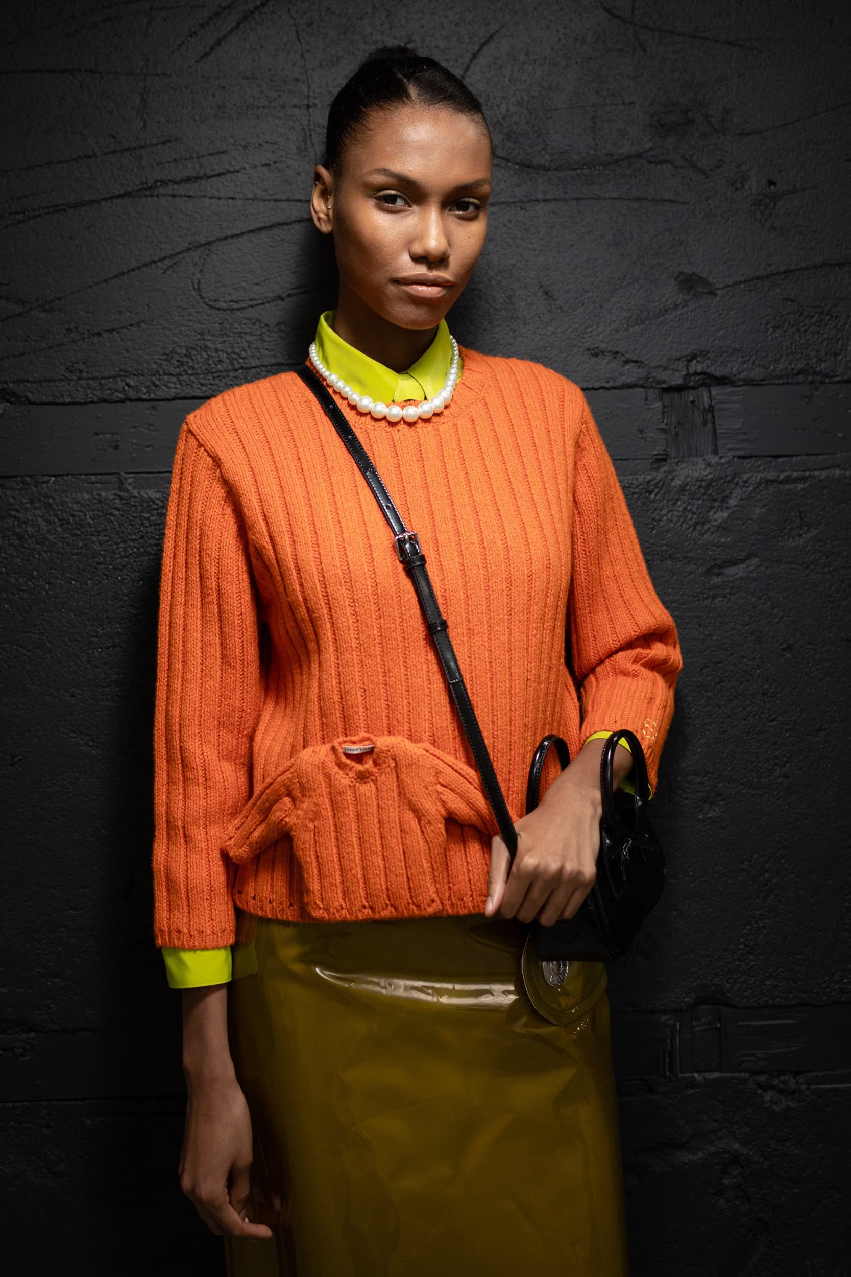 Sandy Liang  Fall 2025 Fashion Show Backstage