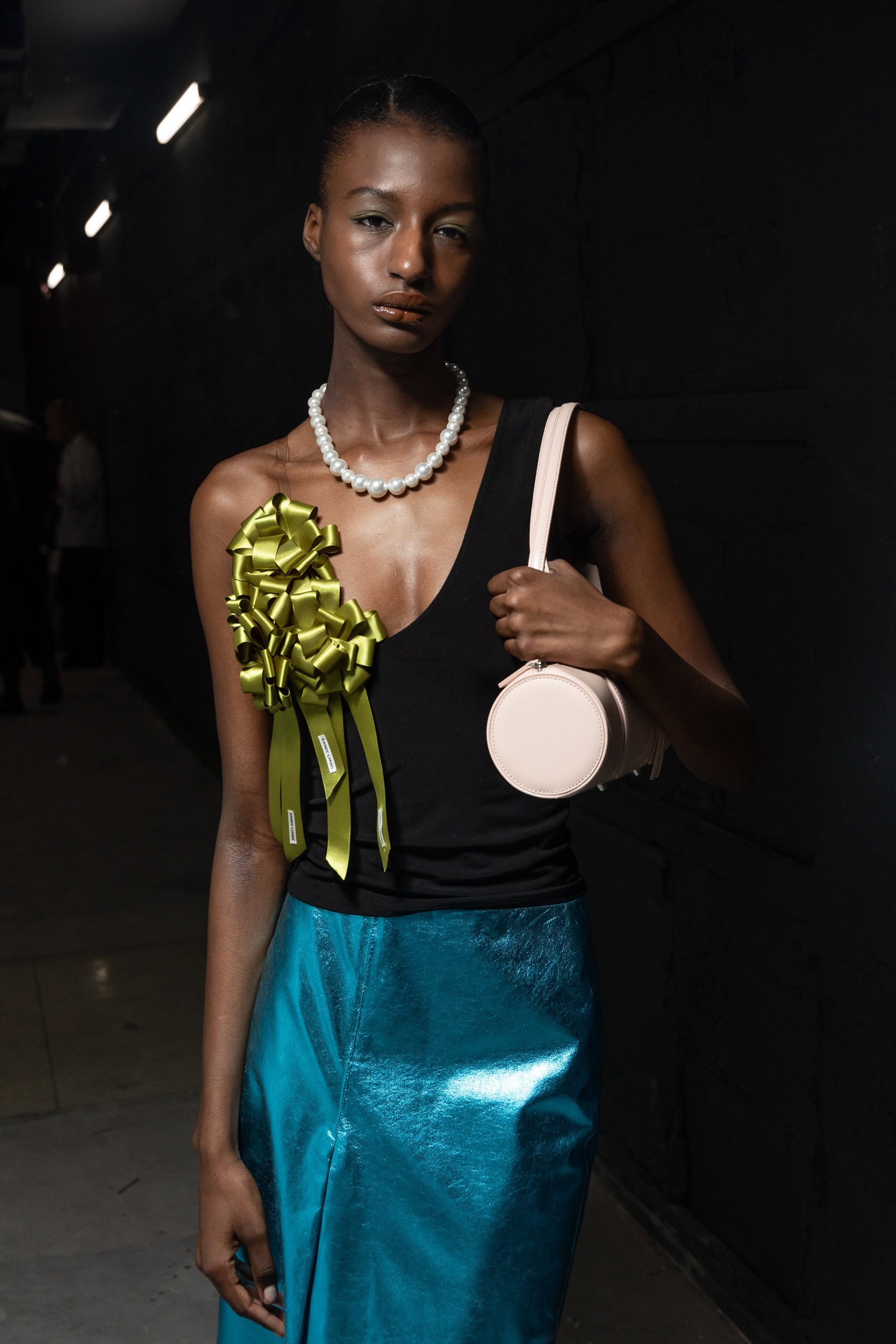 Sandy Liang  Fall 2025 Fashion Show Backstage