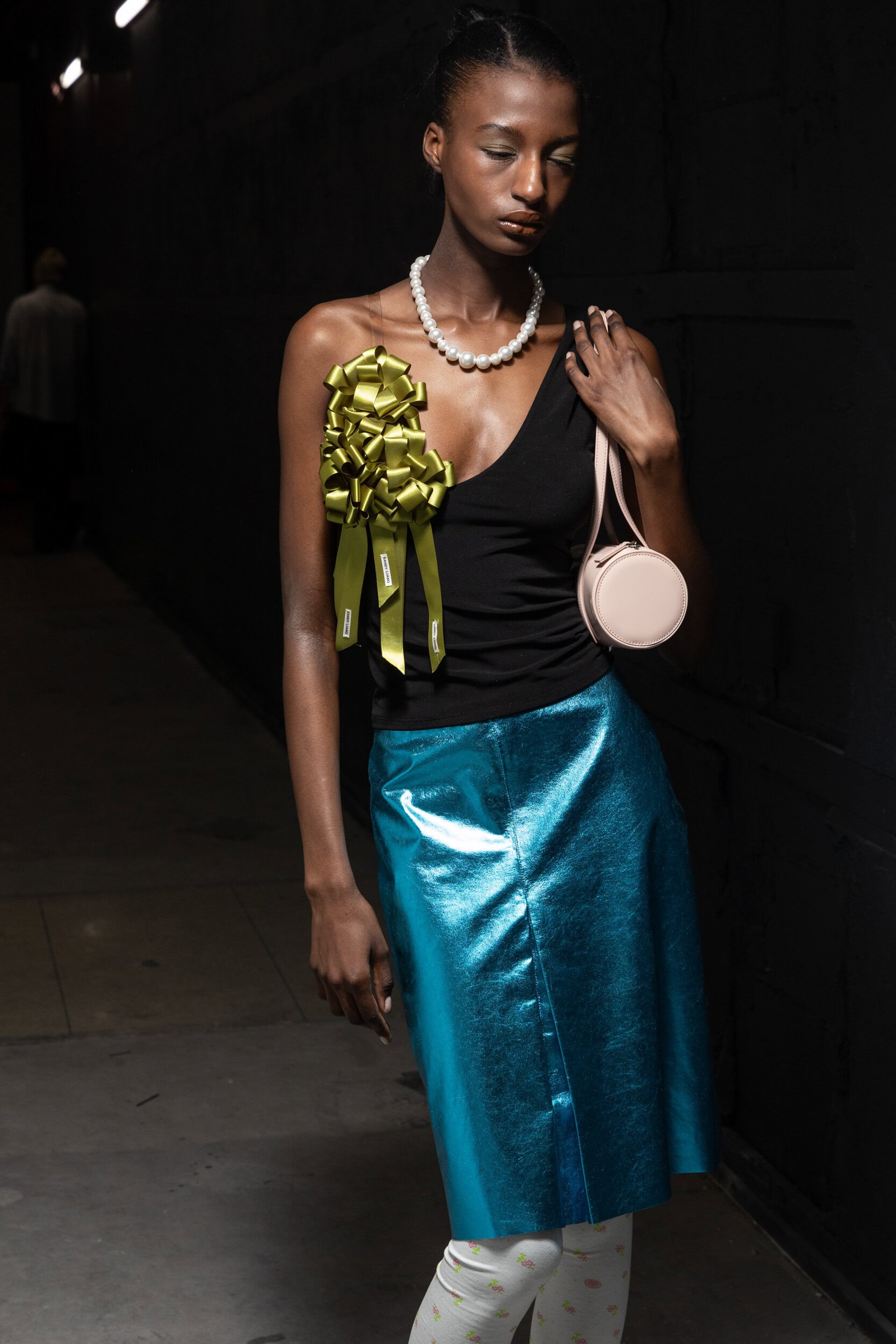 Sandy Liang  Fall 2025 Fashion Show Backstage