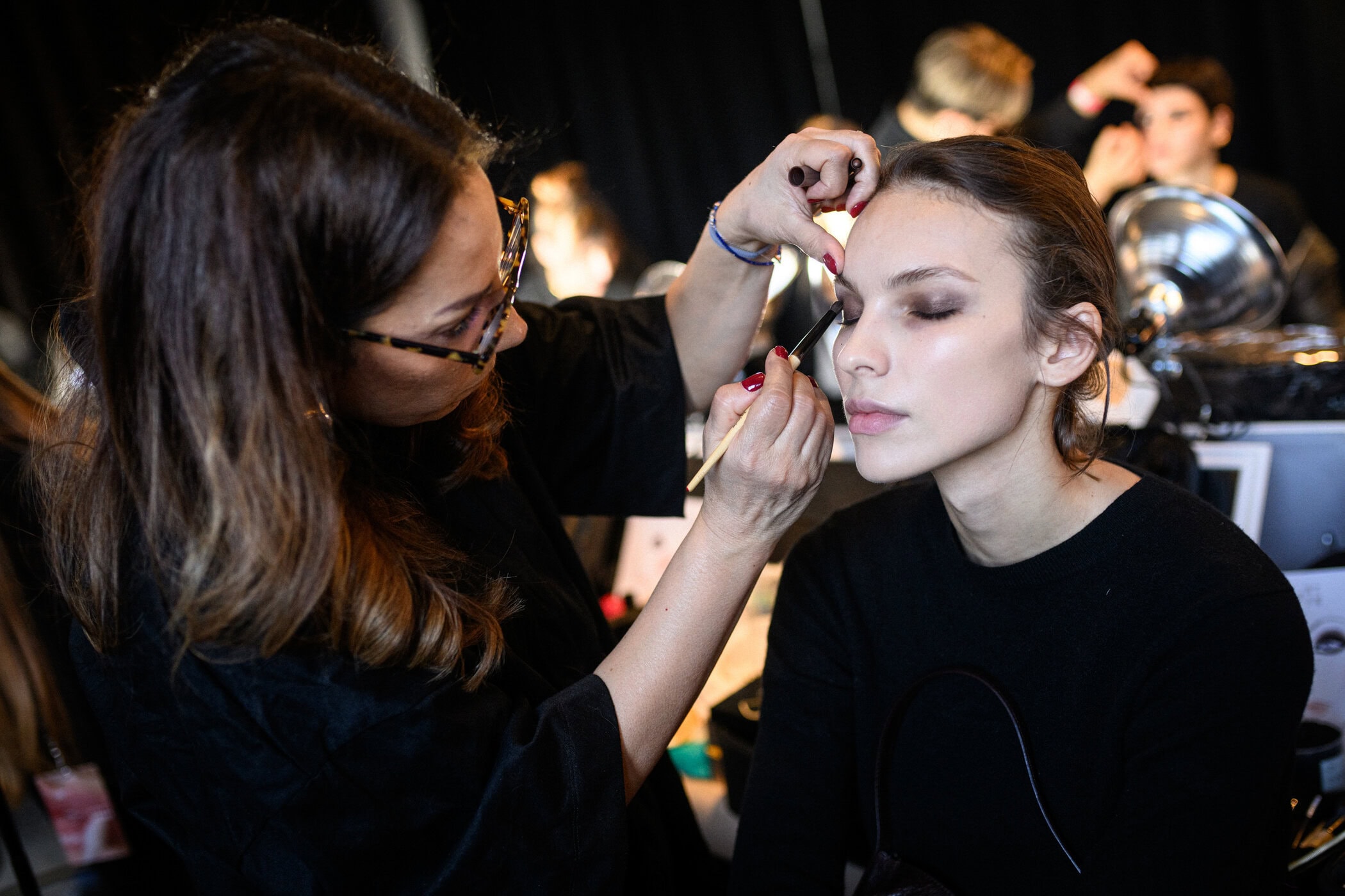 Sergio Hudson  Fall 2025 Fashion Show Backstage