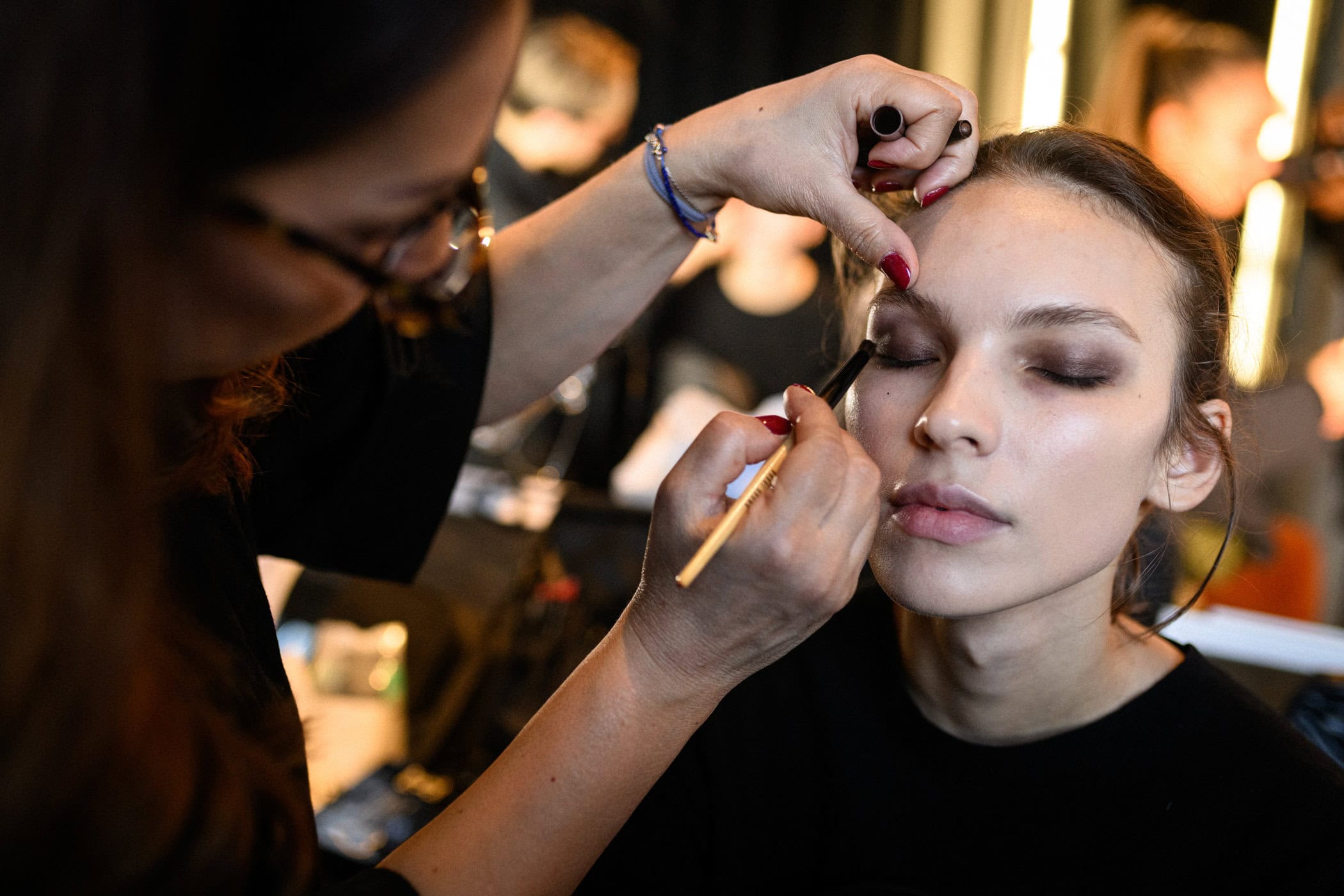 Sergio Hudson  Fall 2025 Fashion Show Backstage