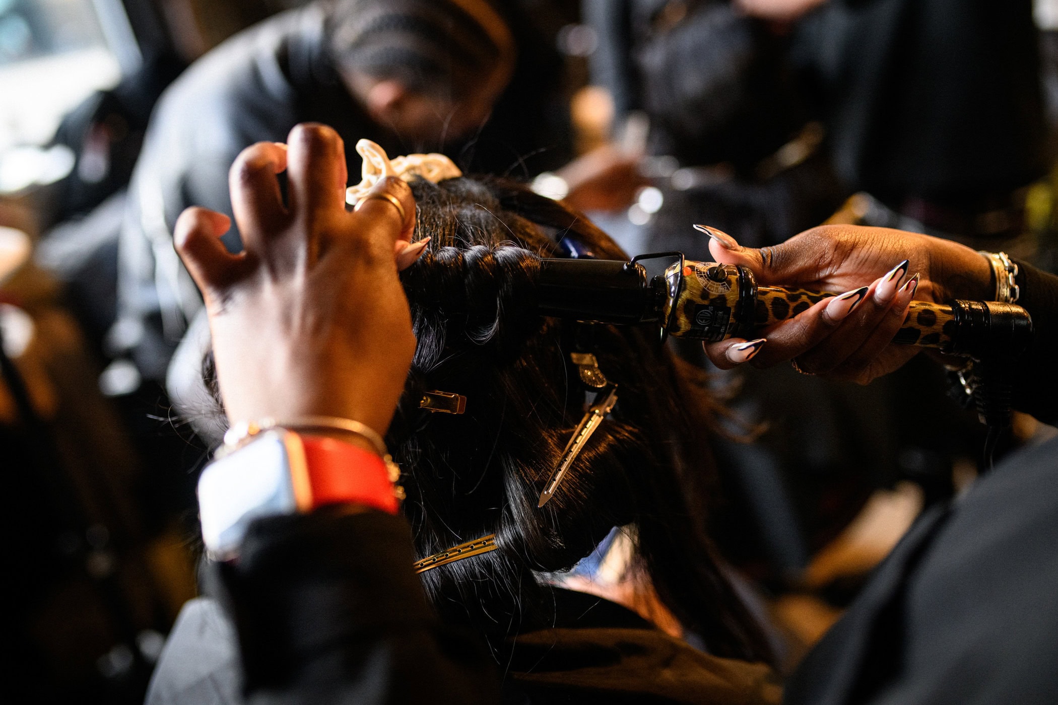 Sergio Hudson  Fall 2025 Fashion Show Backstage