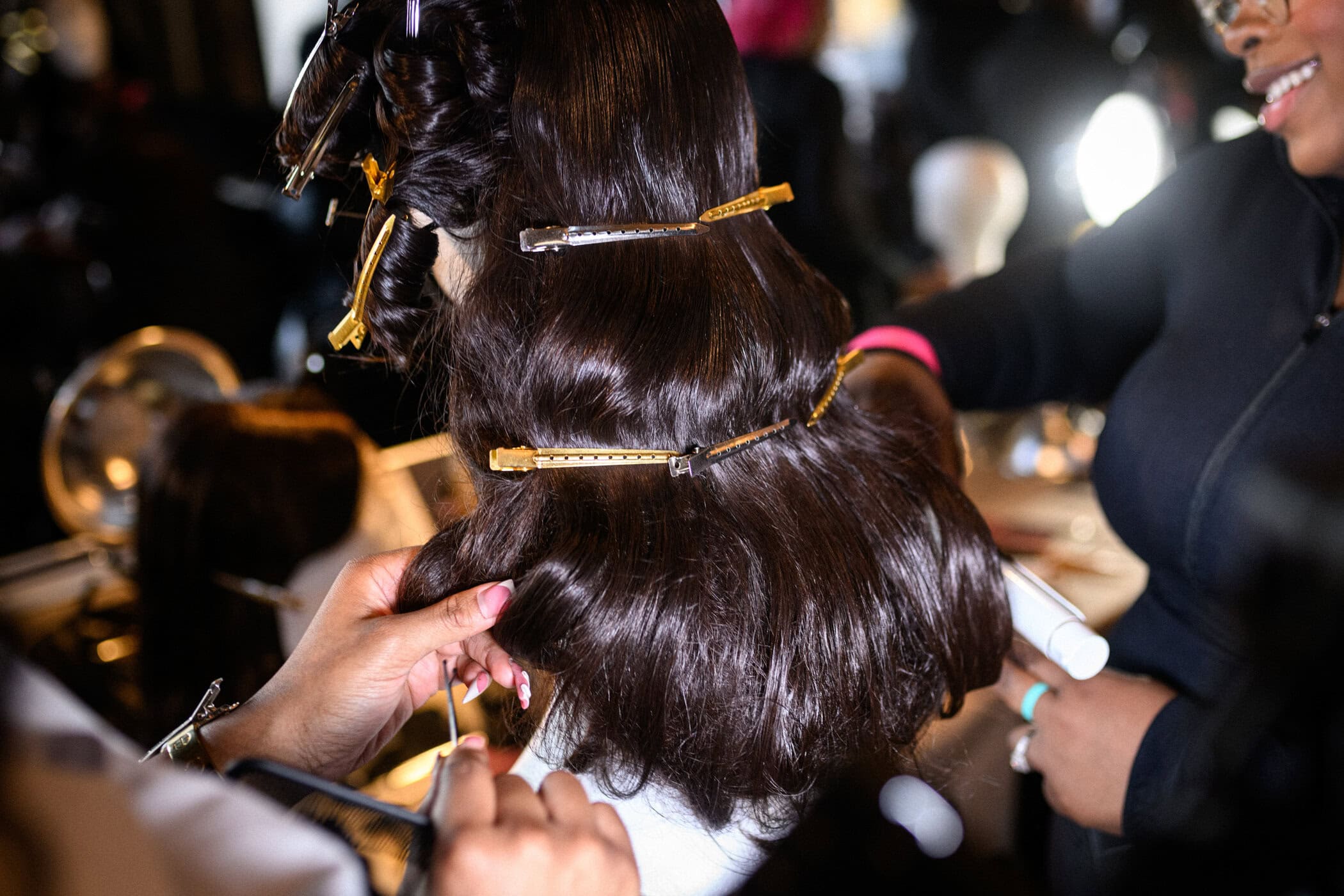 Sergio Hudson  Fall 2025 Fashion Show Backstage