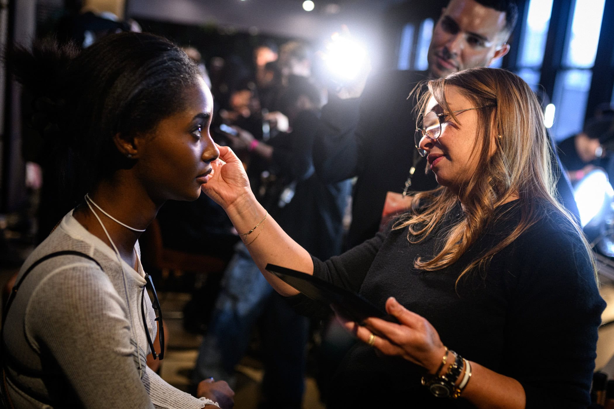 Sergio Hudson  Fall 2025 Fashion Show Backstage