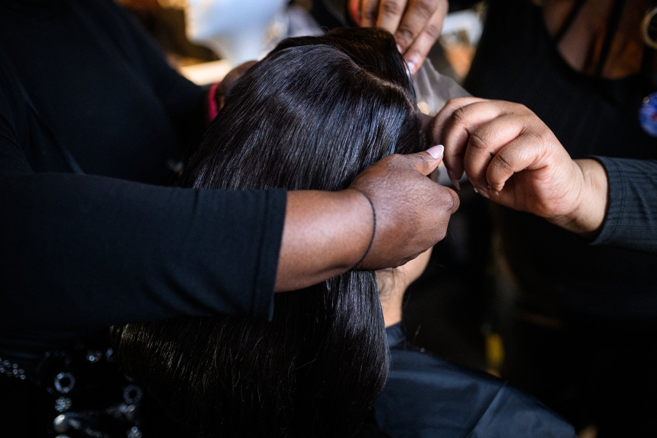 Sergio Hudson  Fall 2025 Fashion Show Backstage