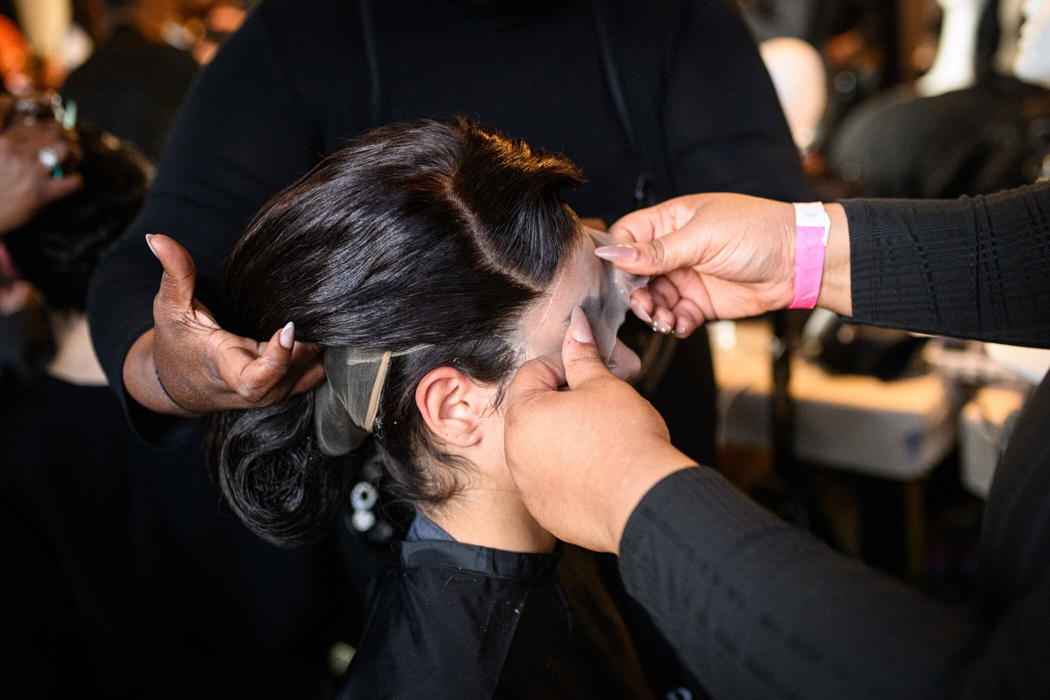 Sergio Hudson  Fall 2025 Fashion Show Backstage