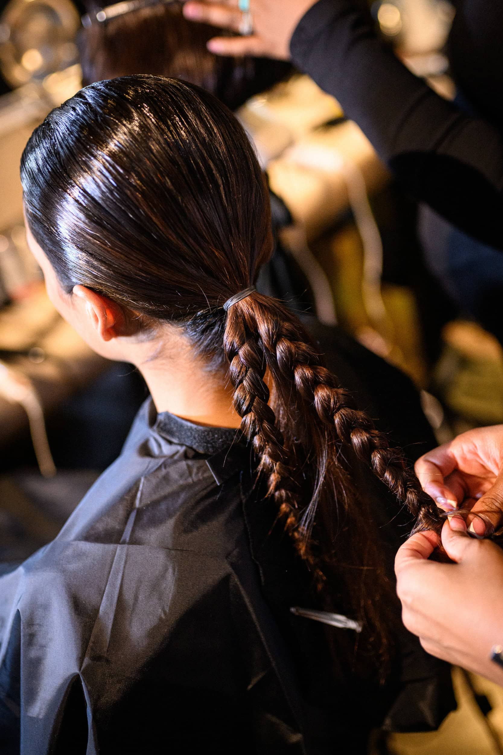 Sergio Hudson  Fall 2025 Fashion Show Backstage