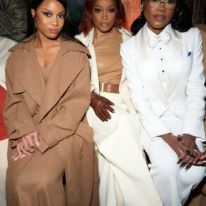 Sergio Hudson Cel  Fall 2025 Fashion Show Front Row