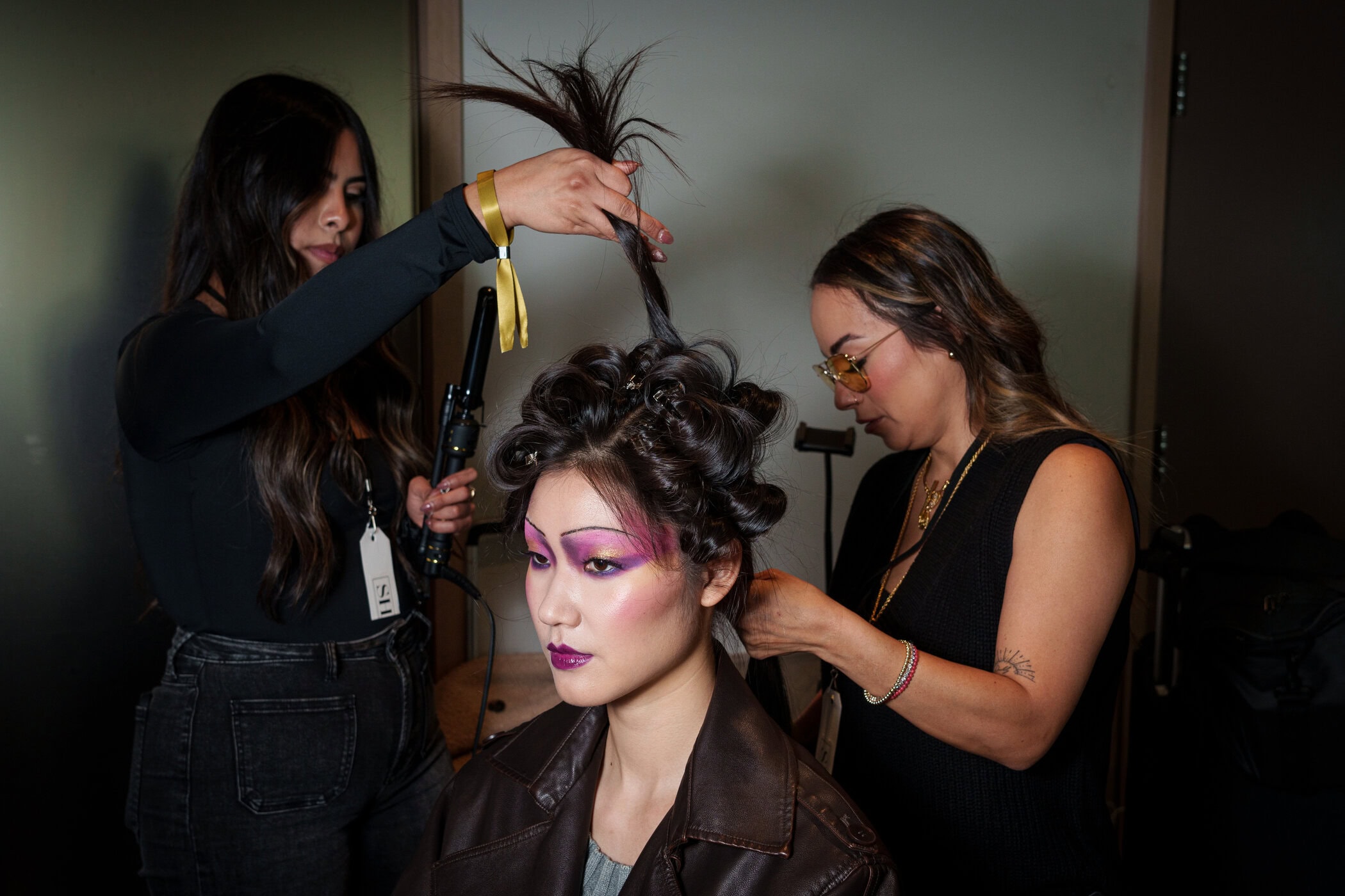 Shao  Fall 2025 Fashion Show Backstage