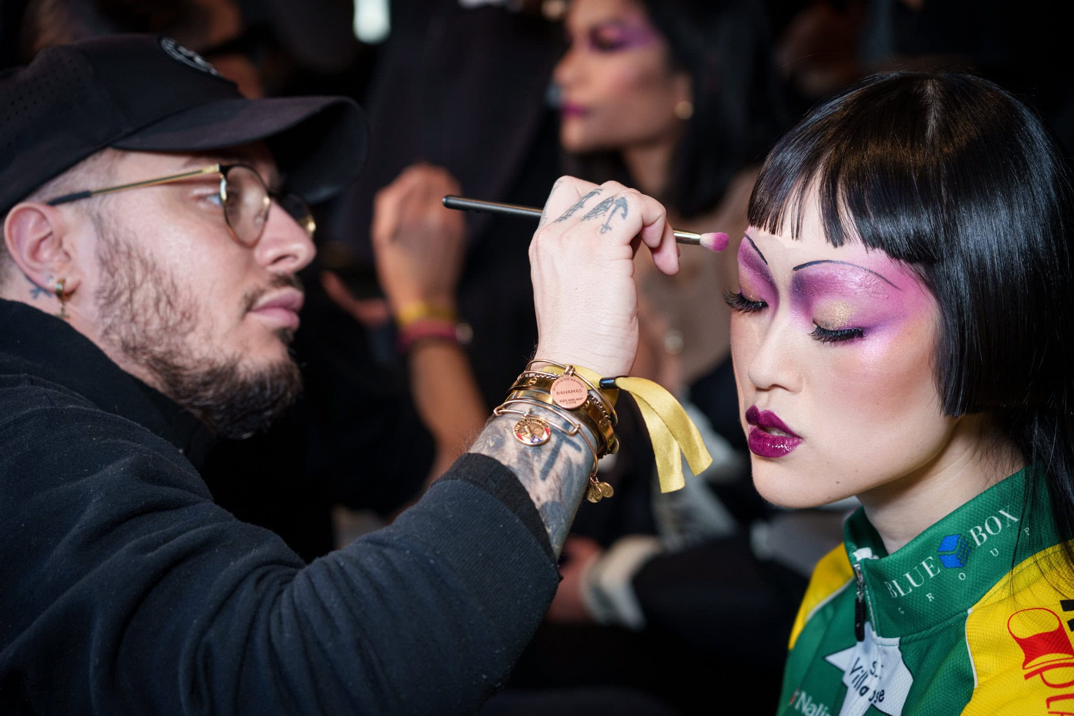 Shao  Fall 2025 Fashion Show Backstage