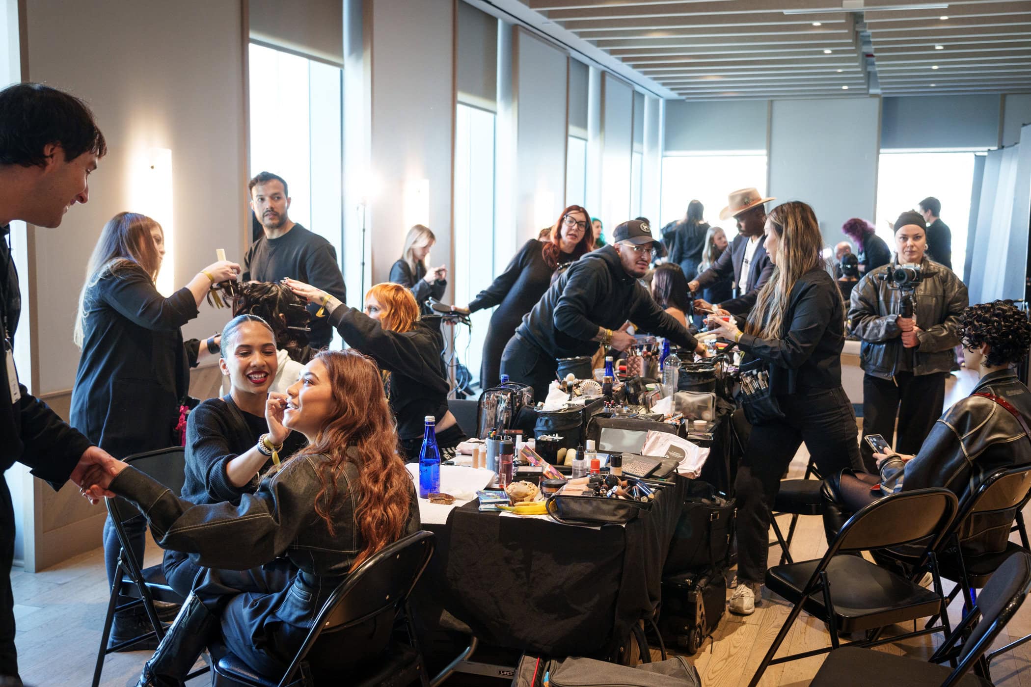 Shao  Fall 2025 Fashion Show Backstage