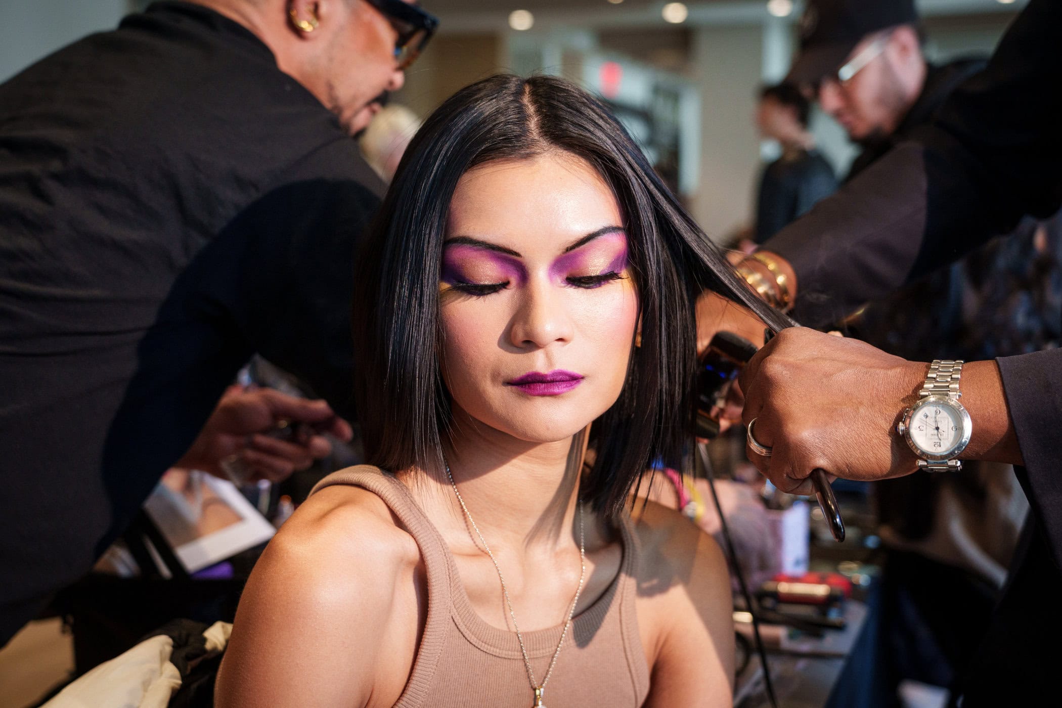 Shao  Fall 2025 Fashion Show Backstage