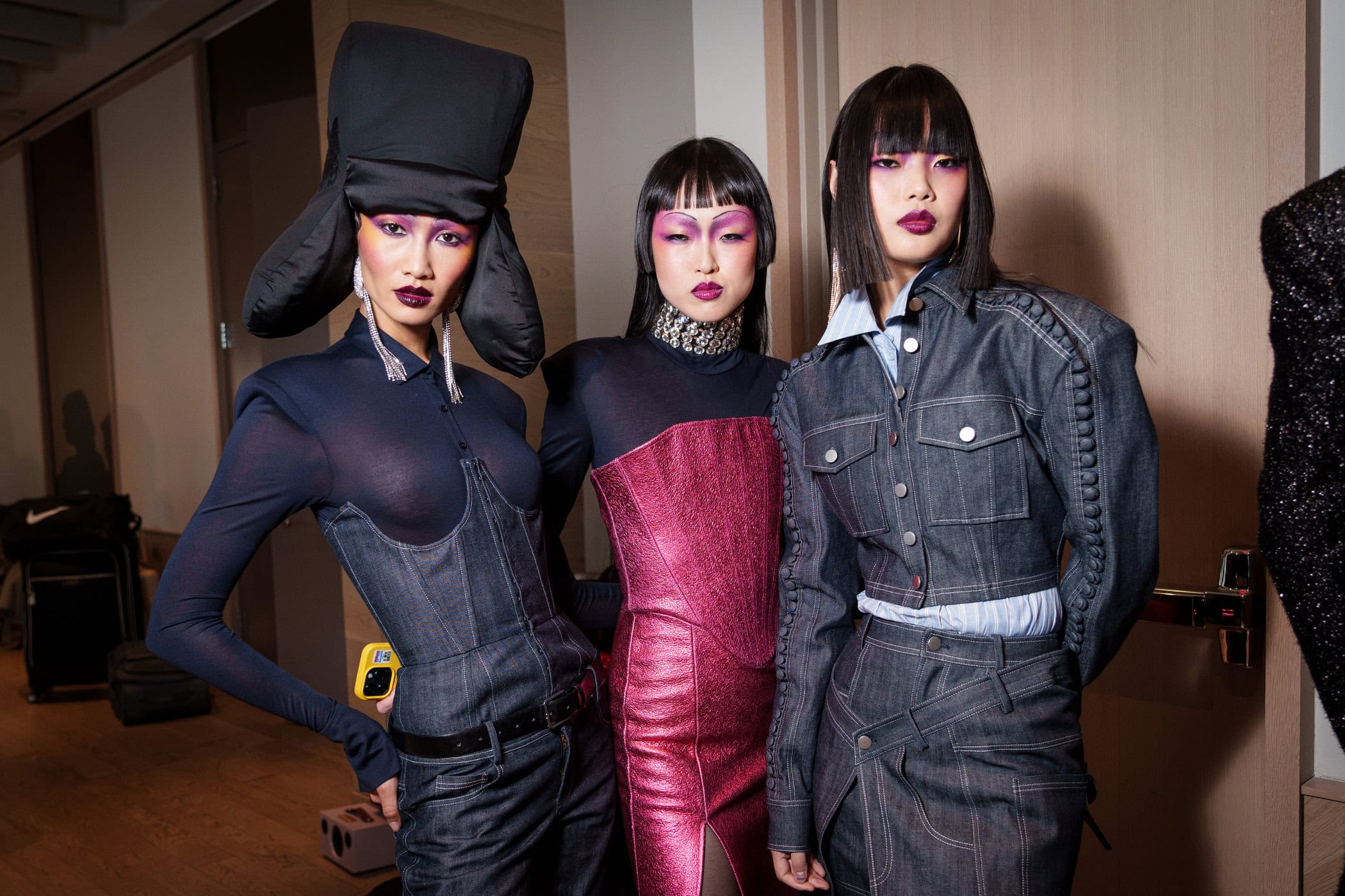 Shao  Fall 2025 Fashion Show Backstage