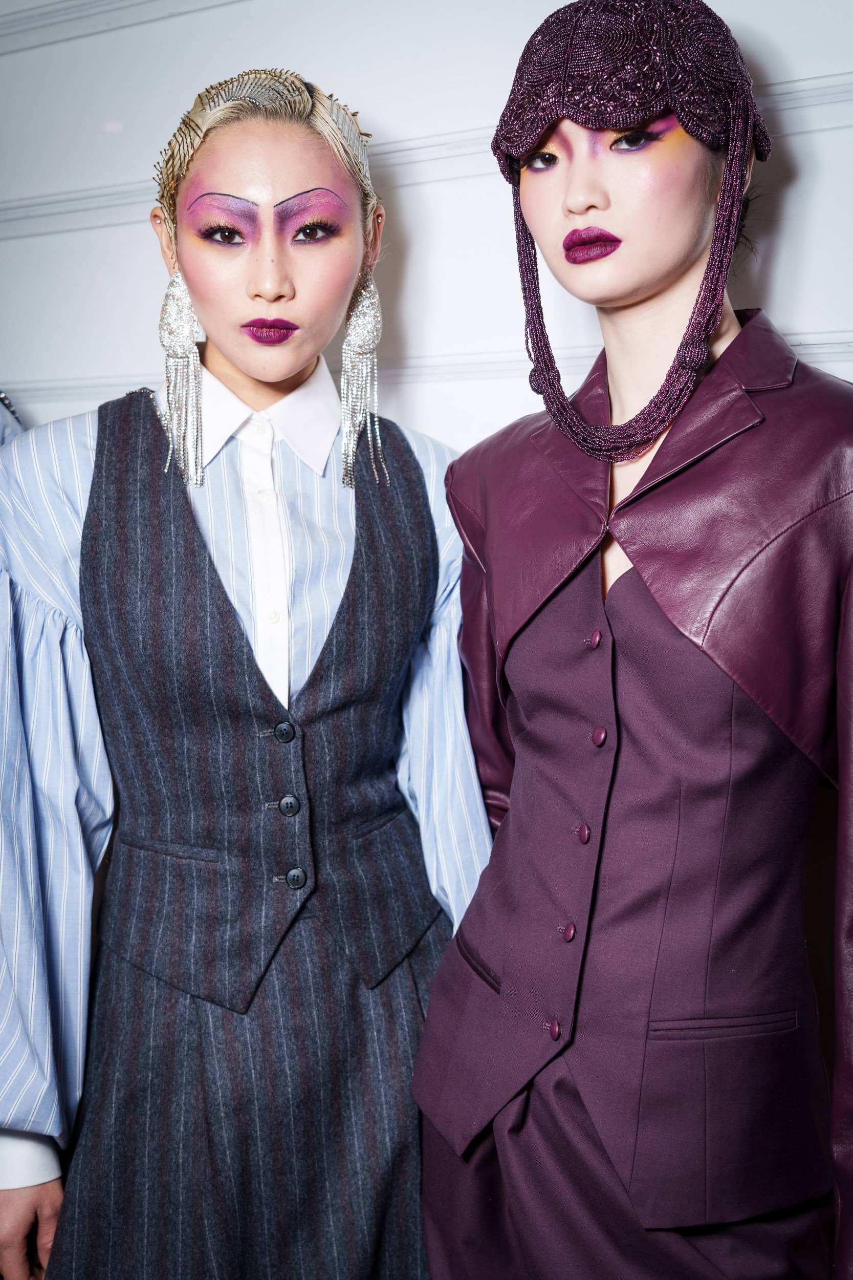 Shao  Fall 2025 Fashion Show Backstage