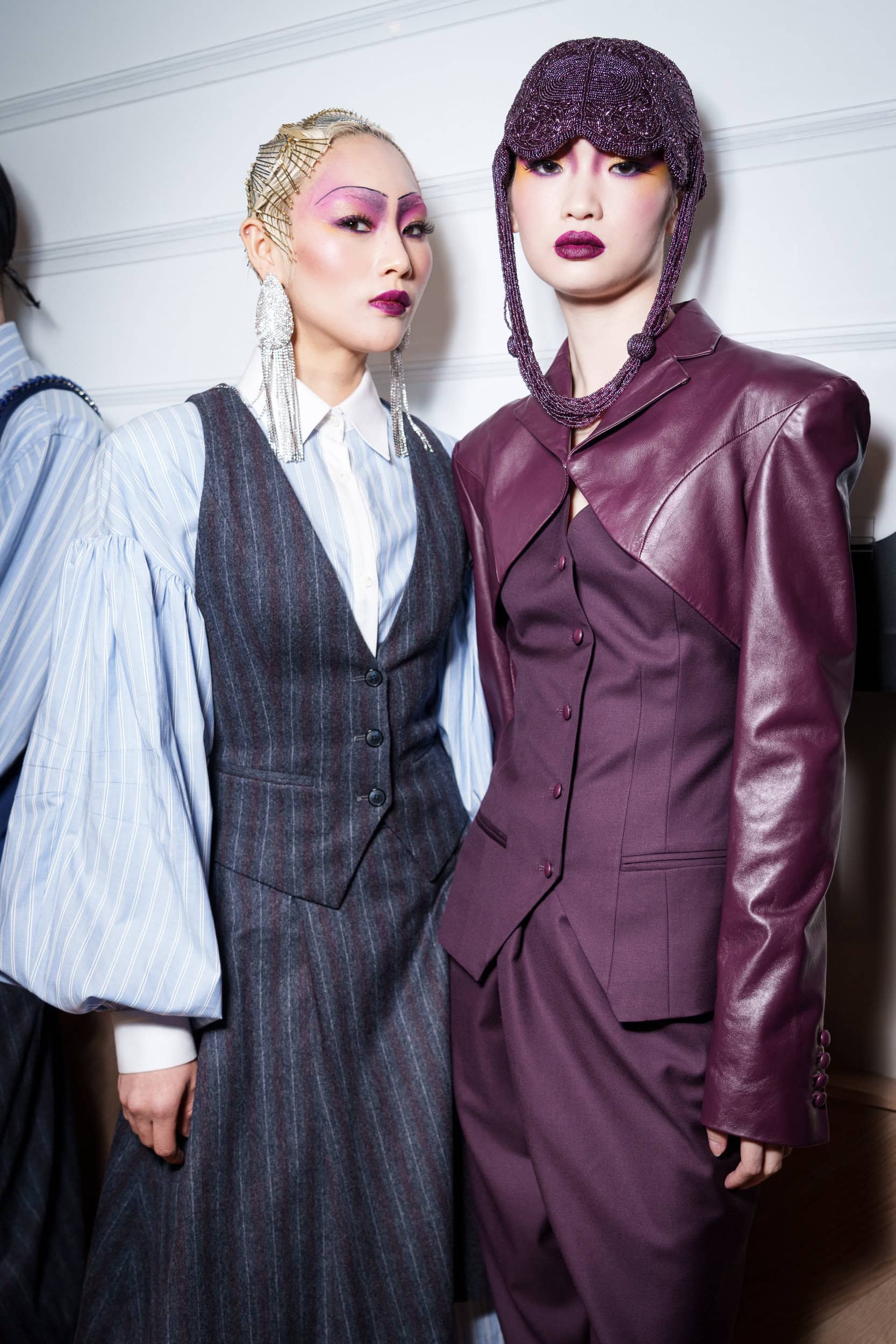 Shao  Fall 2025 Fashion Show Backstage