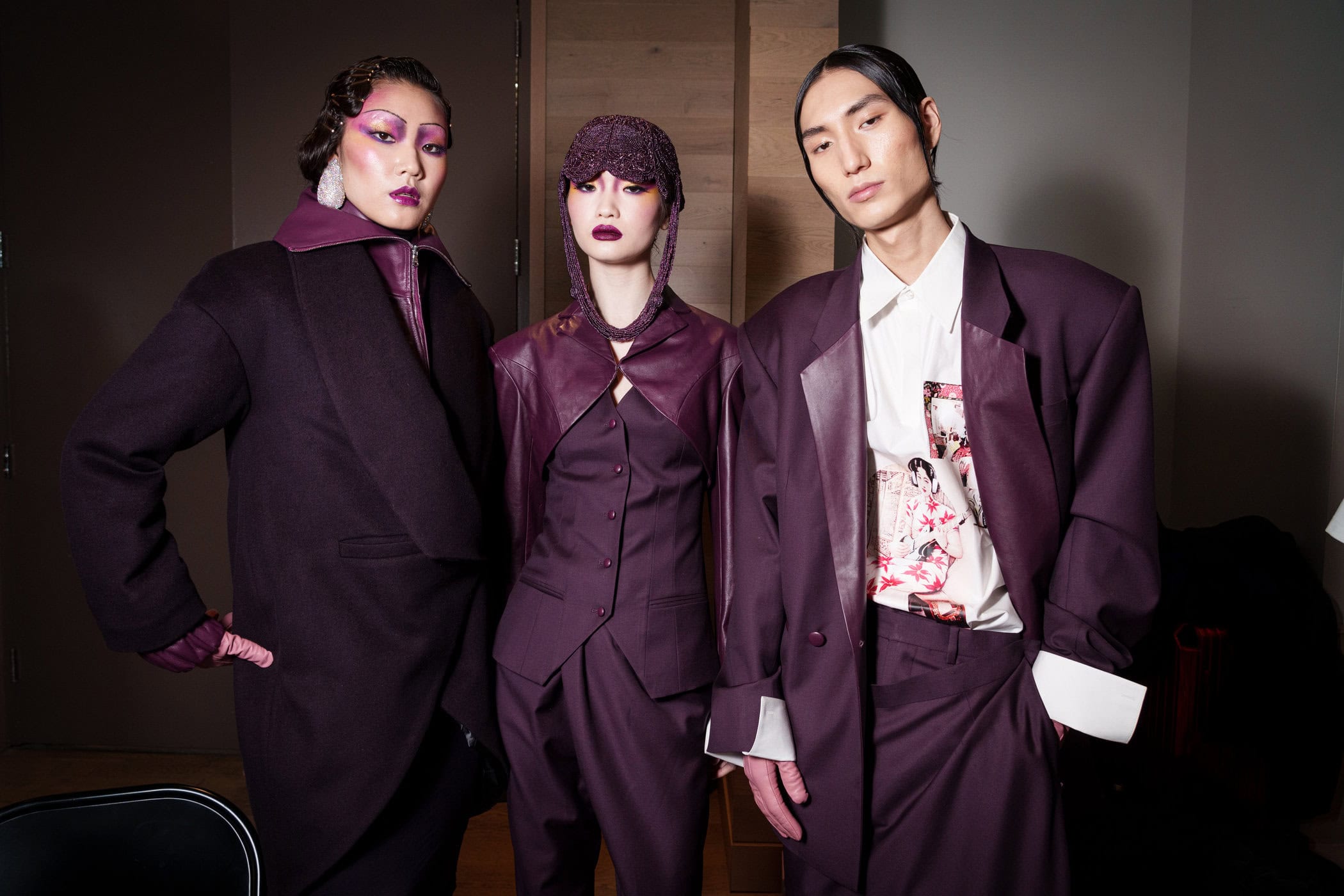 Shao  Fall 2025 Fashion Show Backstage