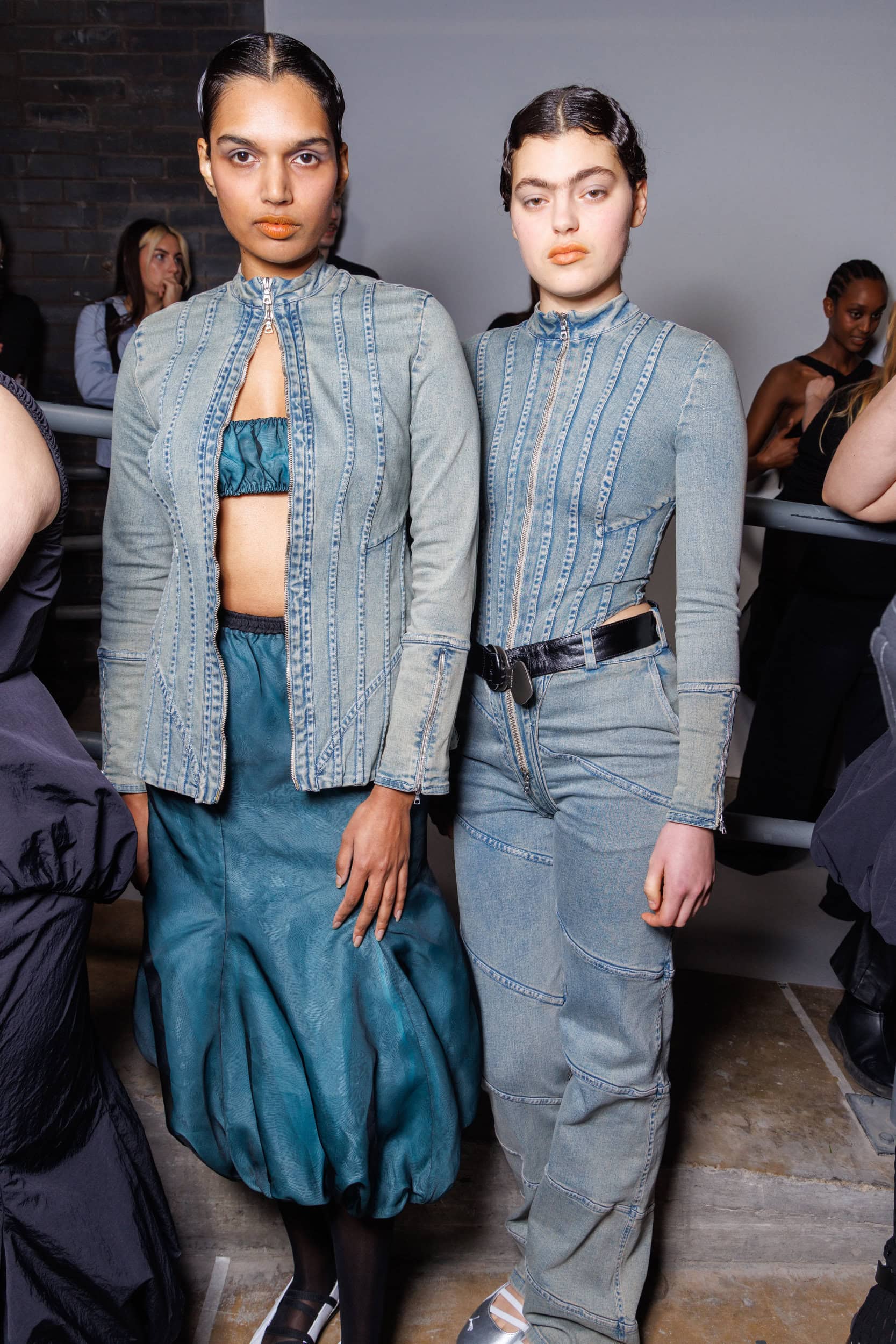 Sinead O Dwyer Fall 2025 Fashion Show Backstage