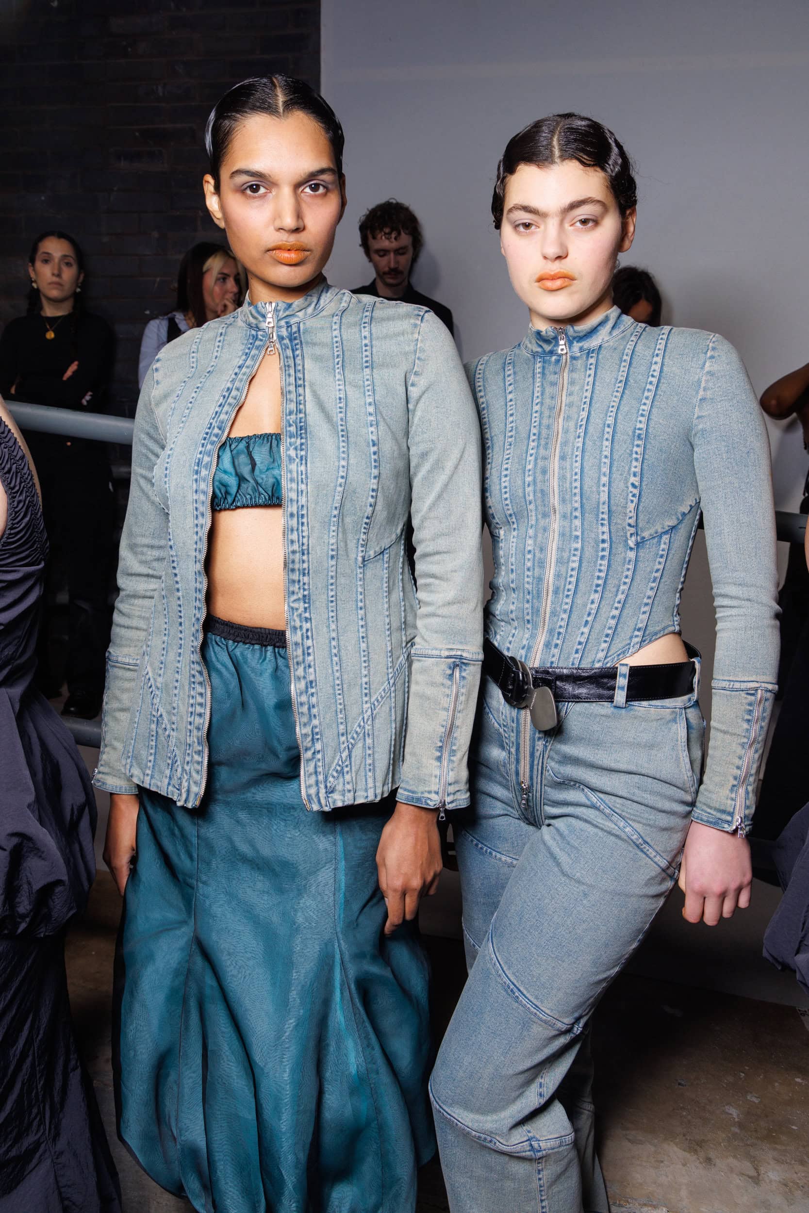 Sinead O Dwyer Fall 2025 Fashion Show Backstage