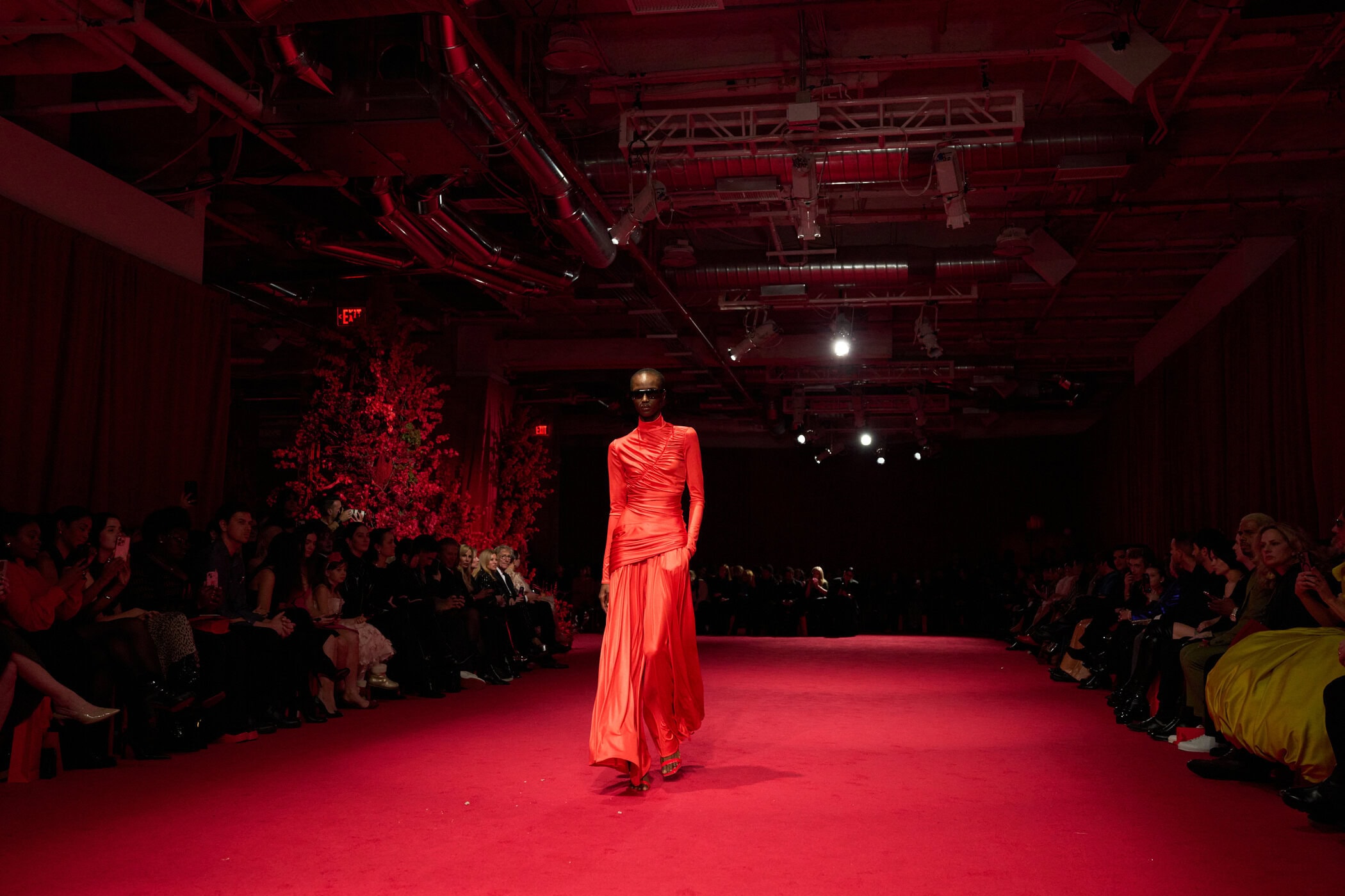 Christian Siriano  Fall 2025 Fashion Show Atmosphere