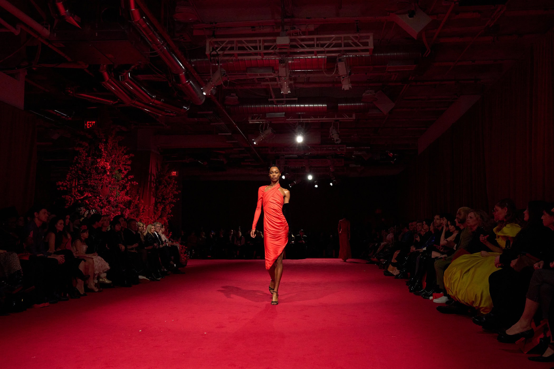 Christian Siriano  Fall 2025 Fashion Show Atmosphere