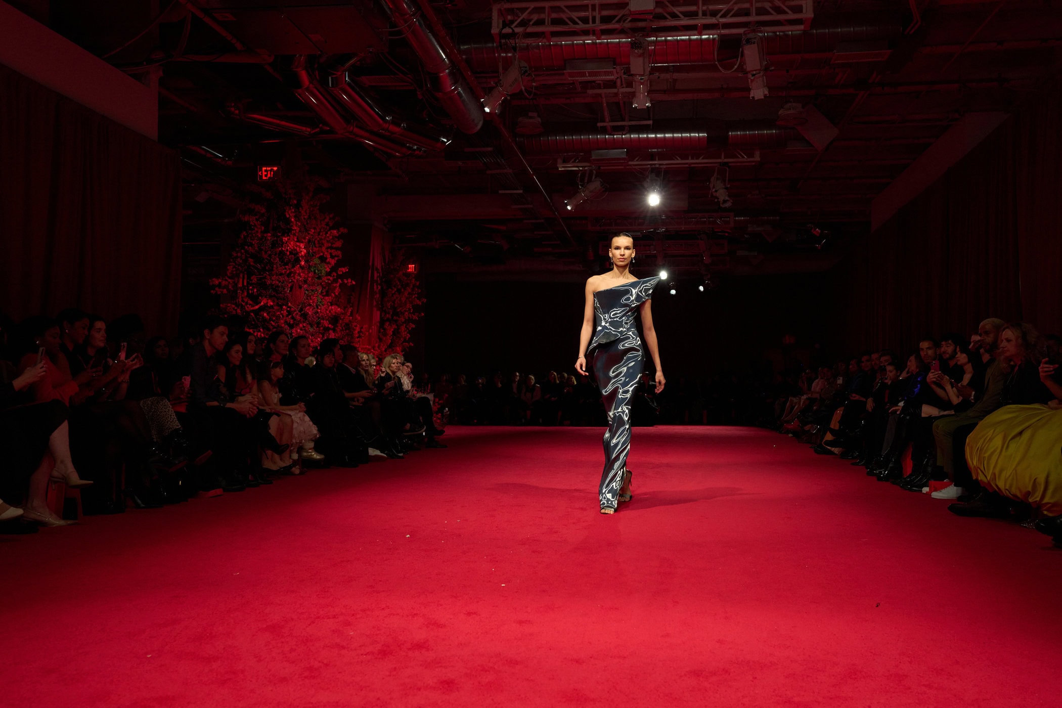 Christian Siriano  Fall 2025 Fashion Show Atmosphere