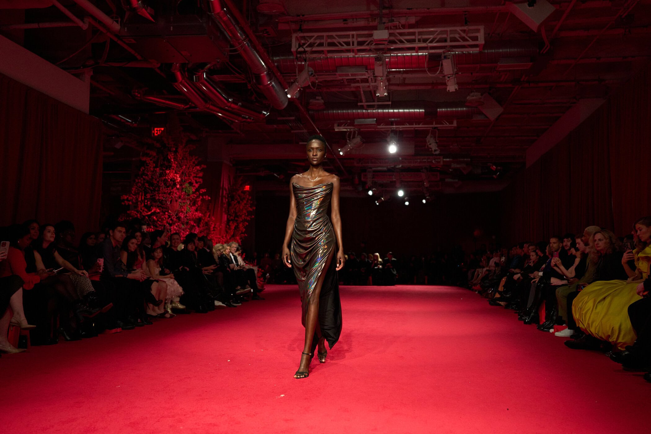 Christian Siriano  Fall 2025 Fashion Show Atmosphere