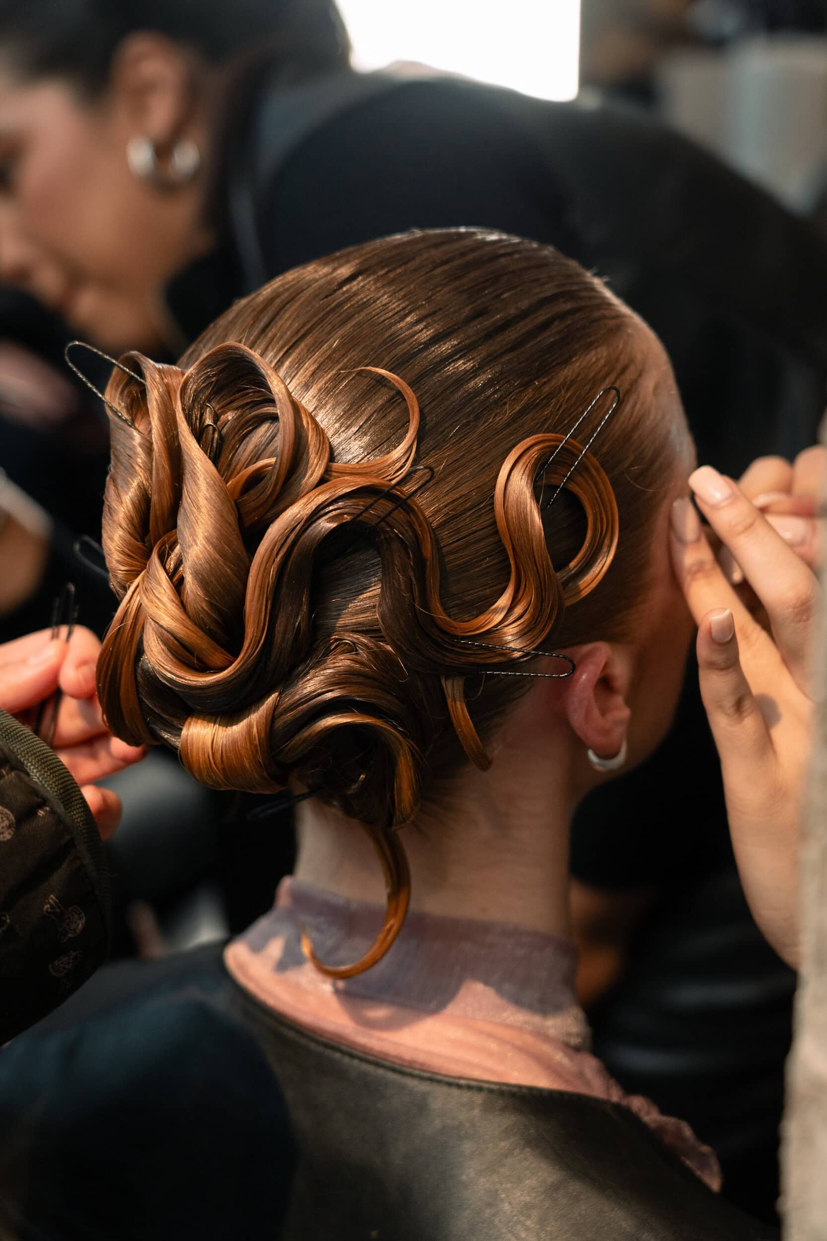 Christian Siriano  Fall 2025 Fashion Show Backstage