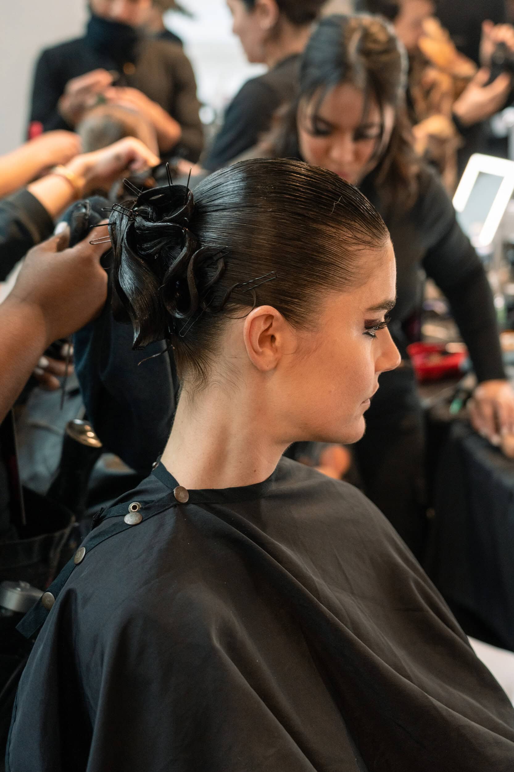 Christian Siriano  Fall 2025 Fashion Show Backstage