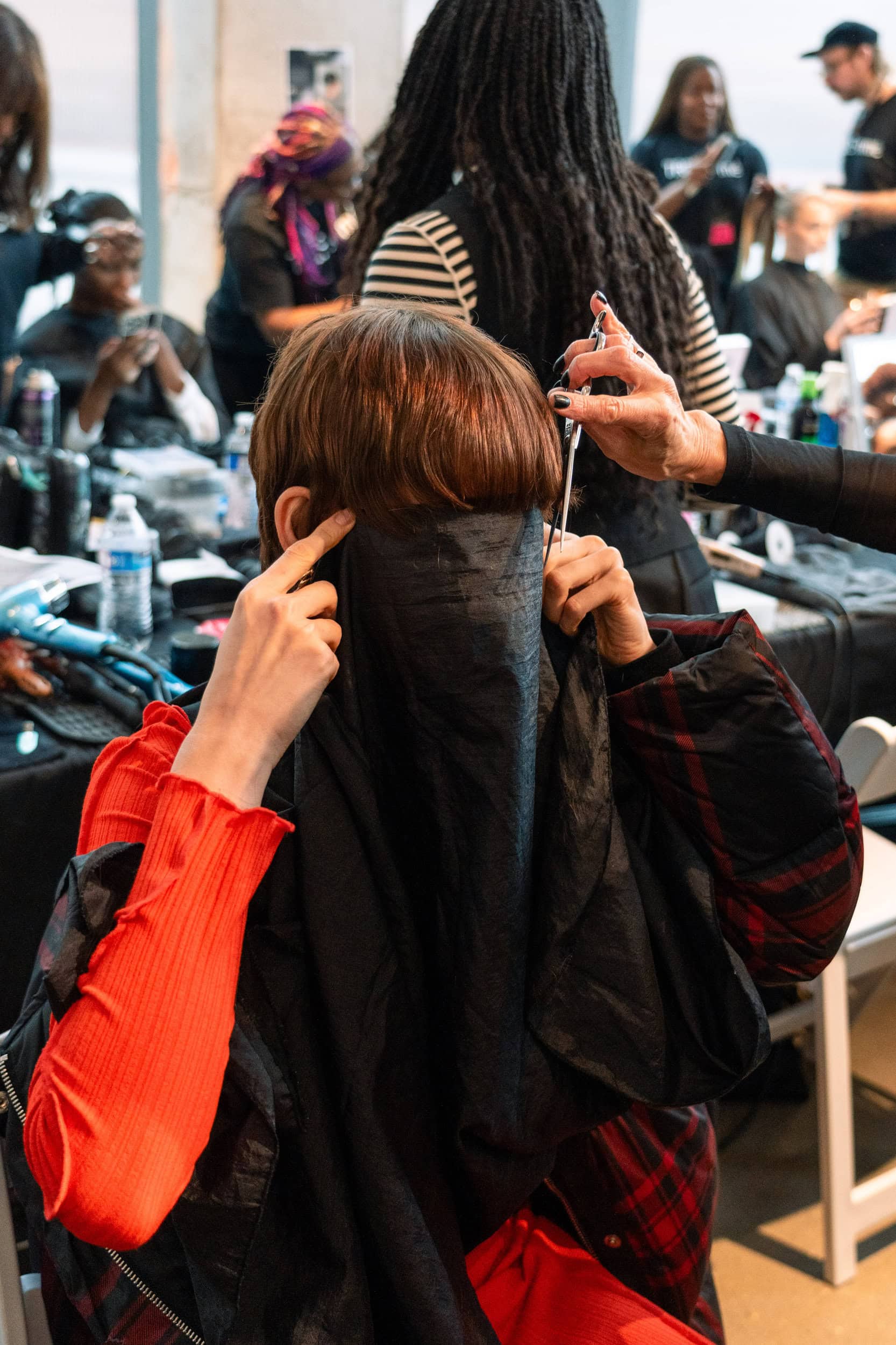 Christian Siriano  Fall 2025 Fashion Show Backstage