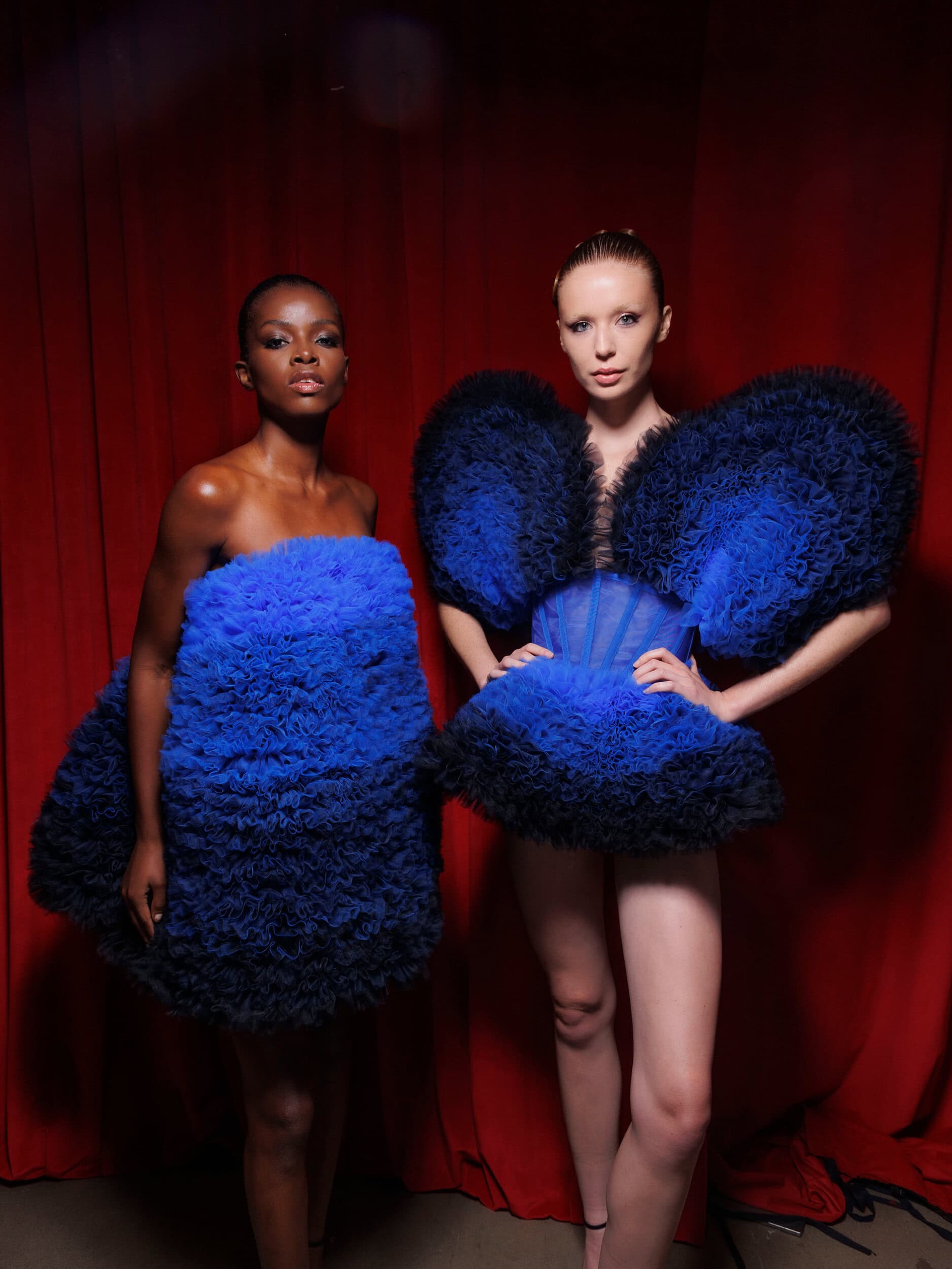 Christian Siriano  Fall 2025 Fashion Show Backstage