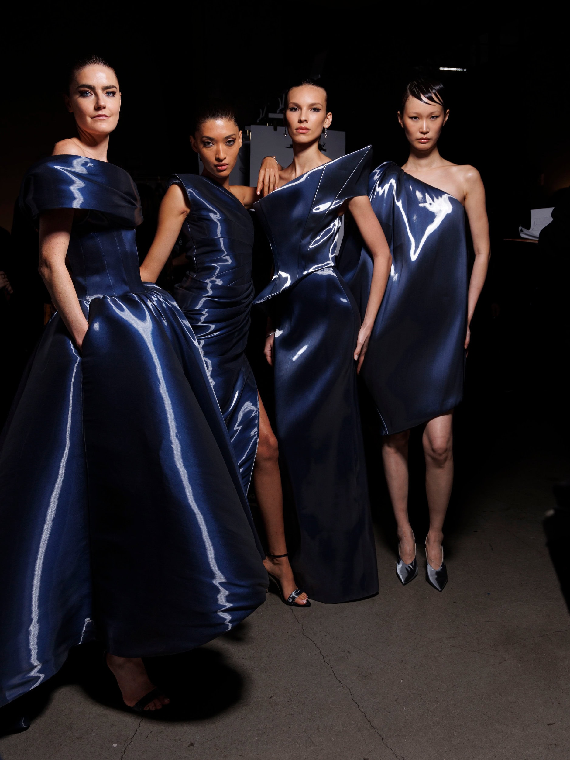 Christian Siriano  Fall 2025 Fashion Show Backstage