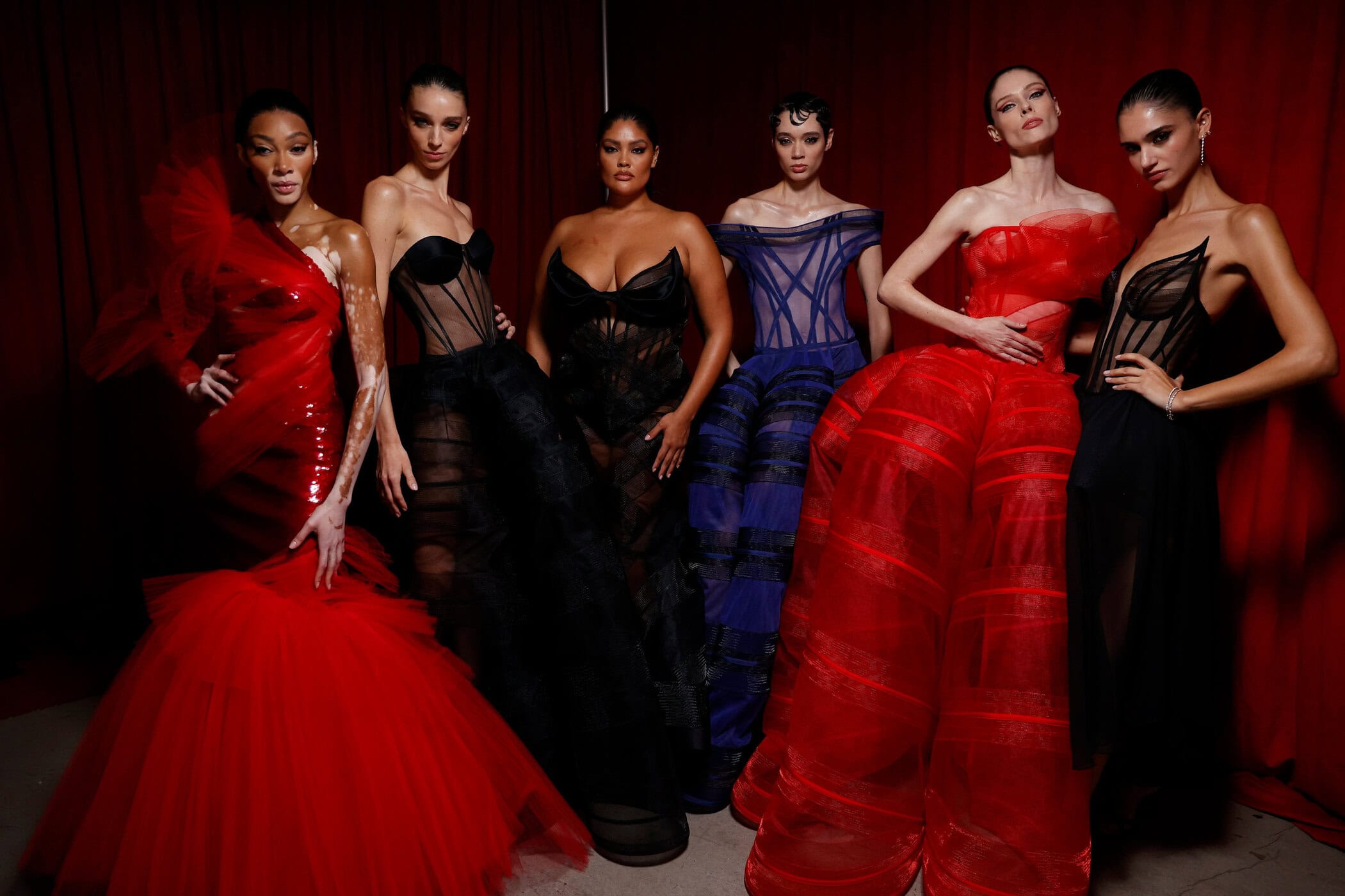 Christian Siriano  Fall 2025 Fashion Show Backstage