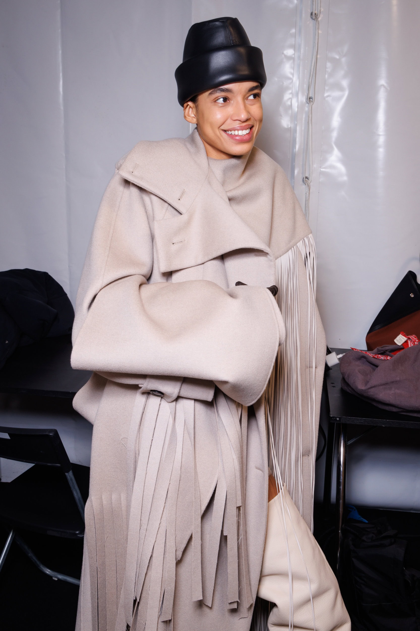 Sportmax Fall 2025 Fashion Show Backstage