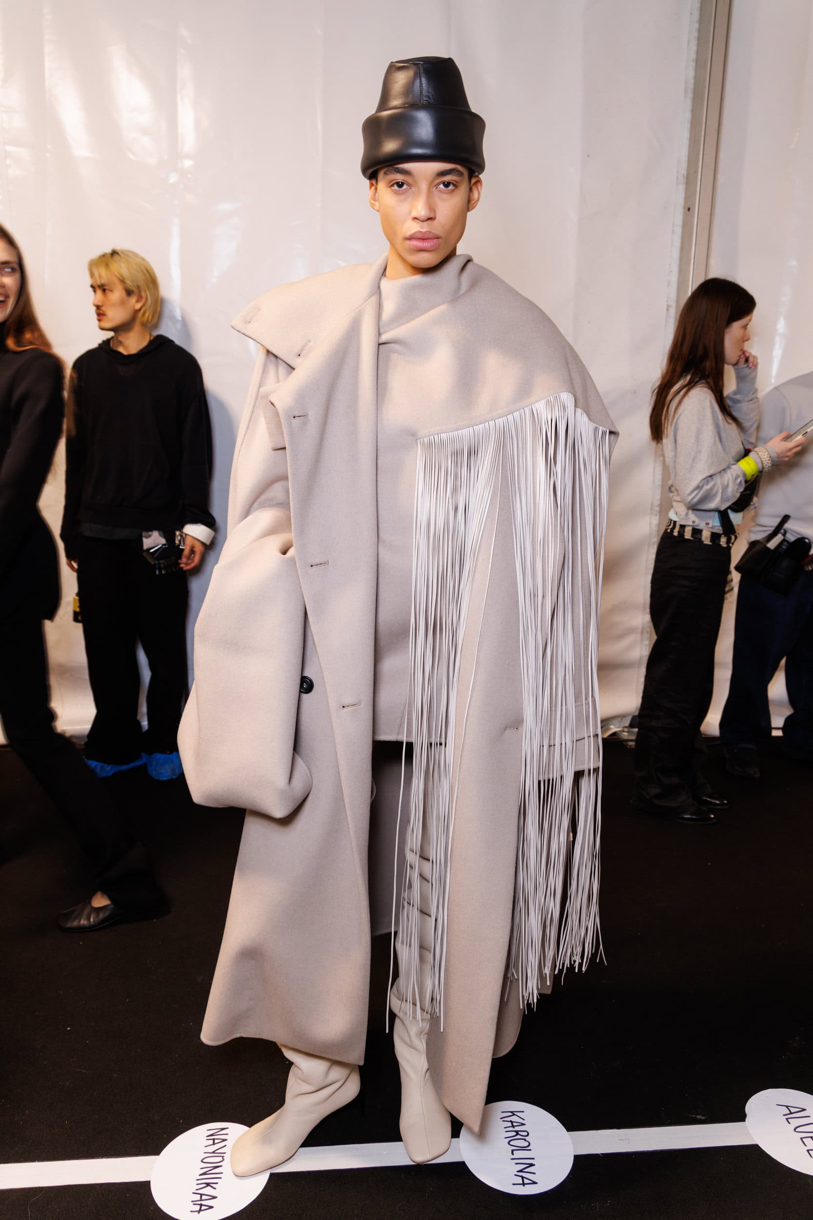 Sportmax Fall 2025 Fashion Show Backstage