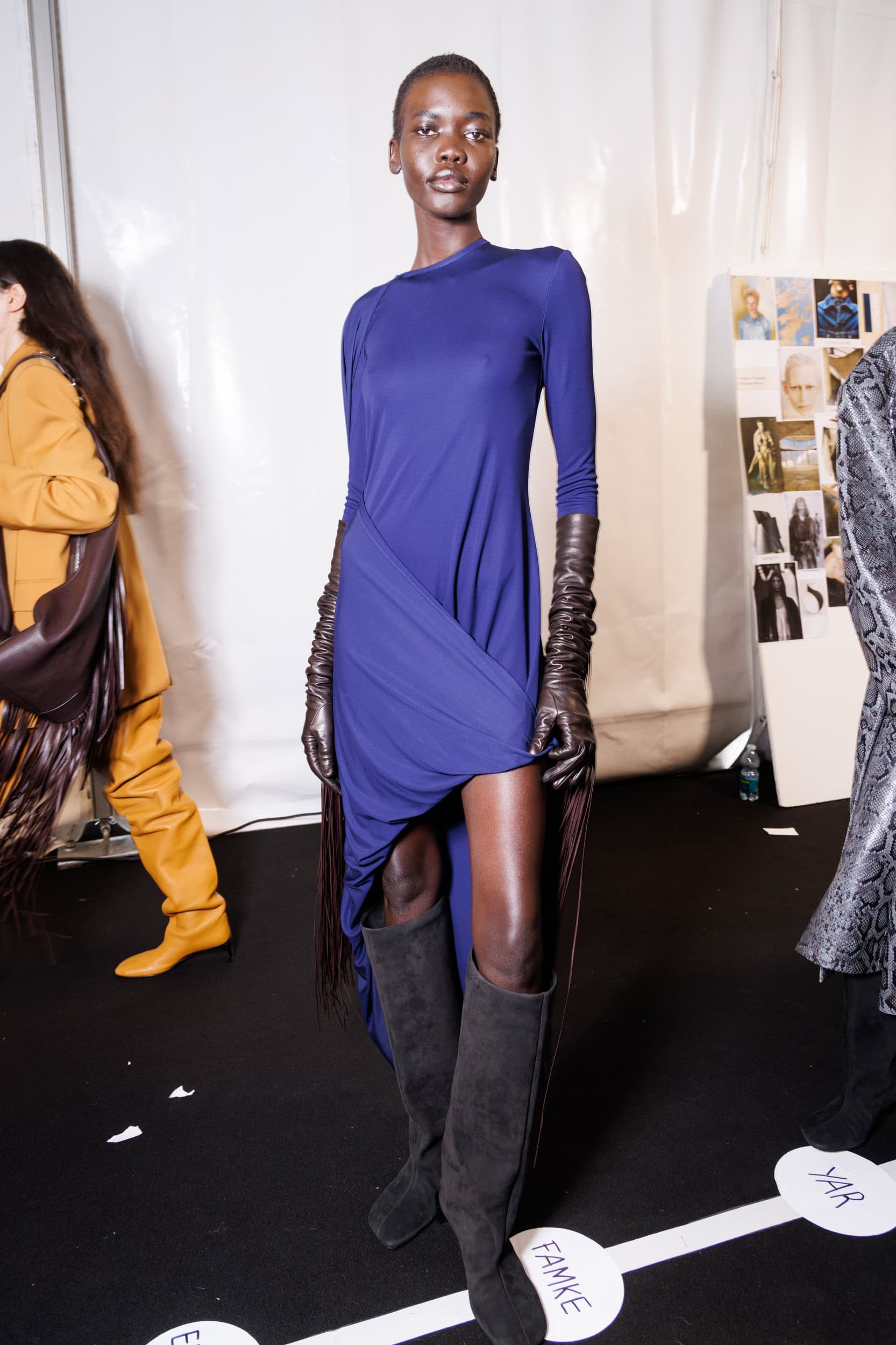 Sportmax Fall 2025 Fashion Show Backstage