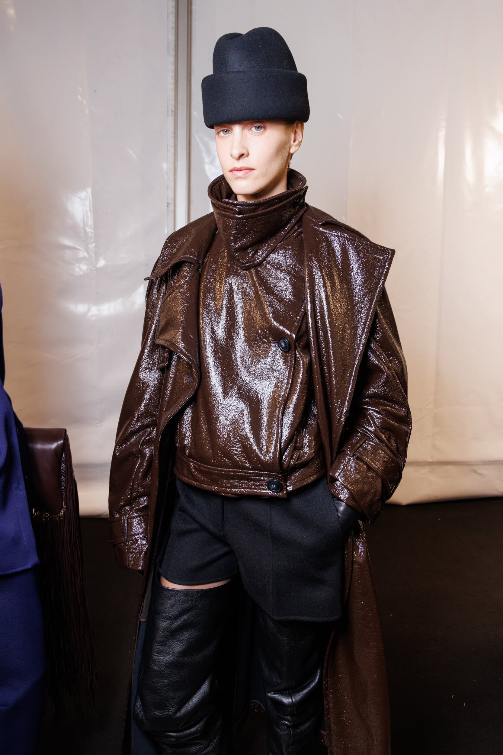 Sportmax Fall 2025 Fashion Show Backstage