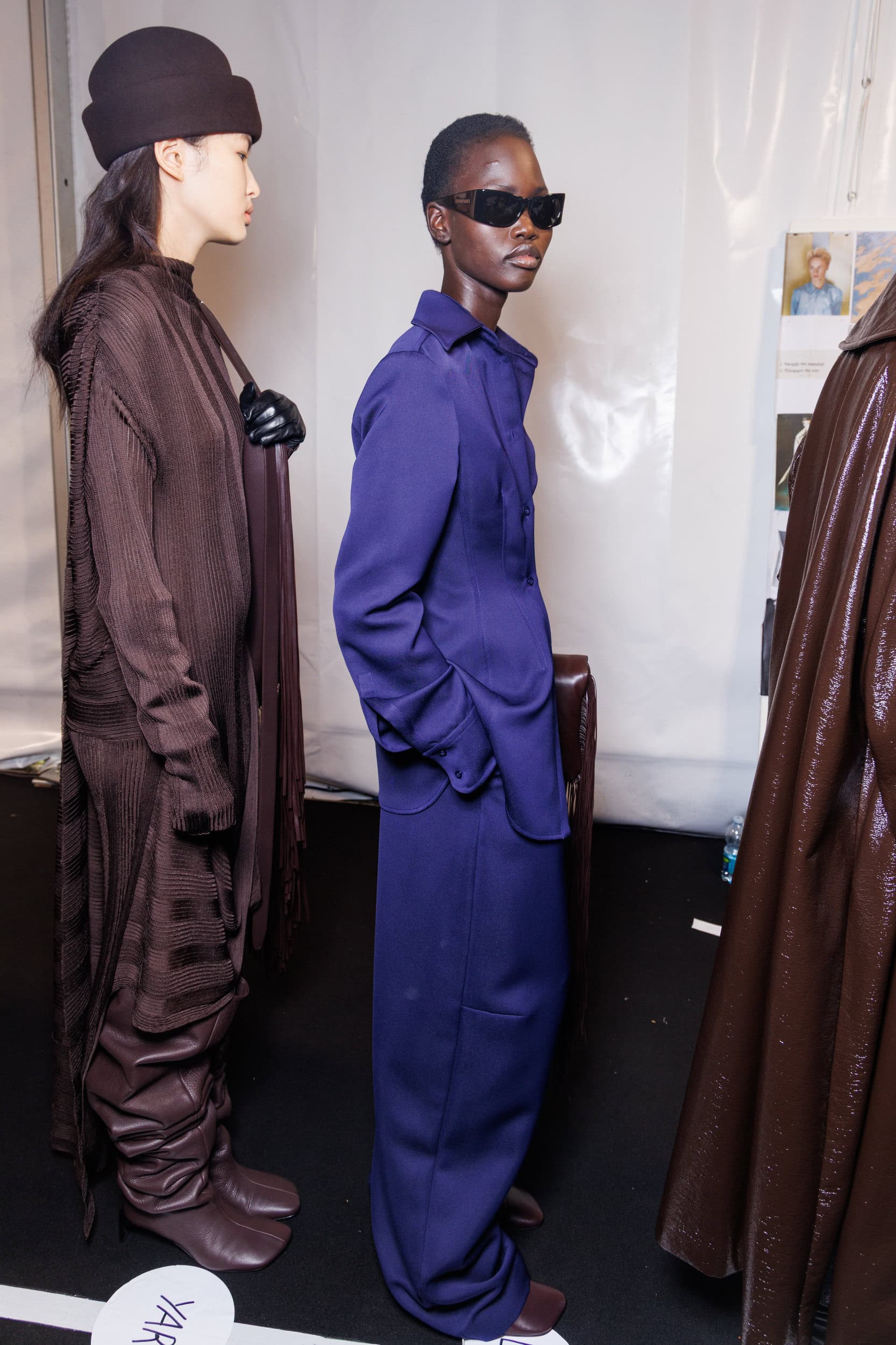 Sportmax Fall 2025 Fashion Show Backstage