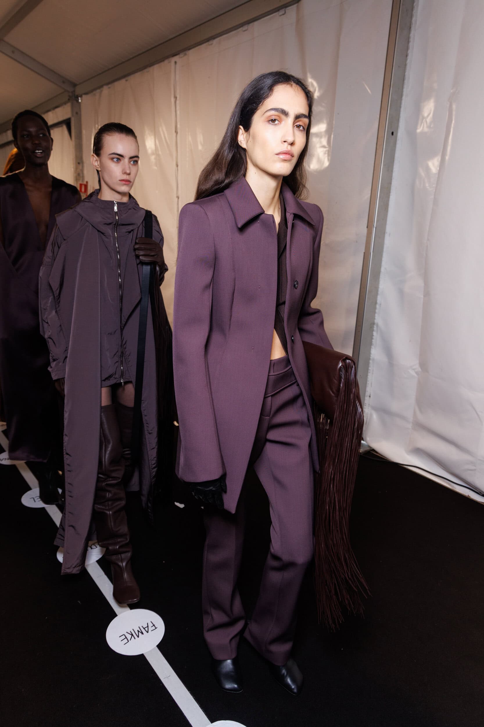 Sportmax Fall 2025 Fashion Show Backstage