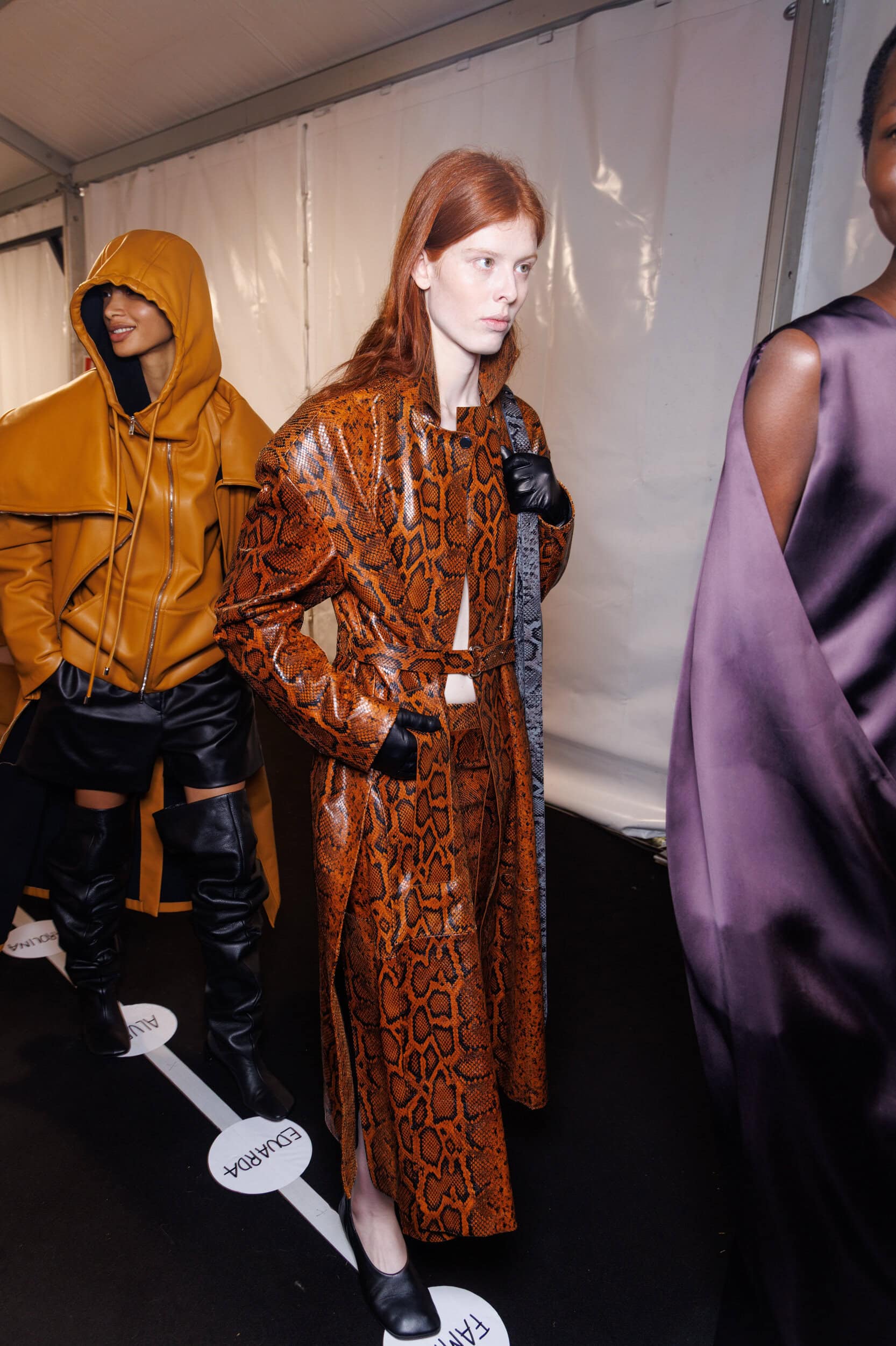 Sportmax Fall 2025 Fashion Show Backstage