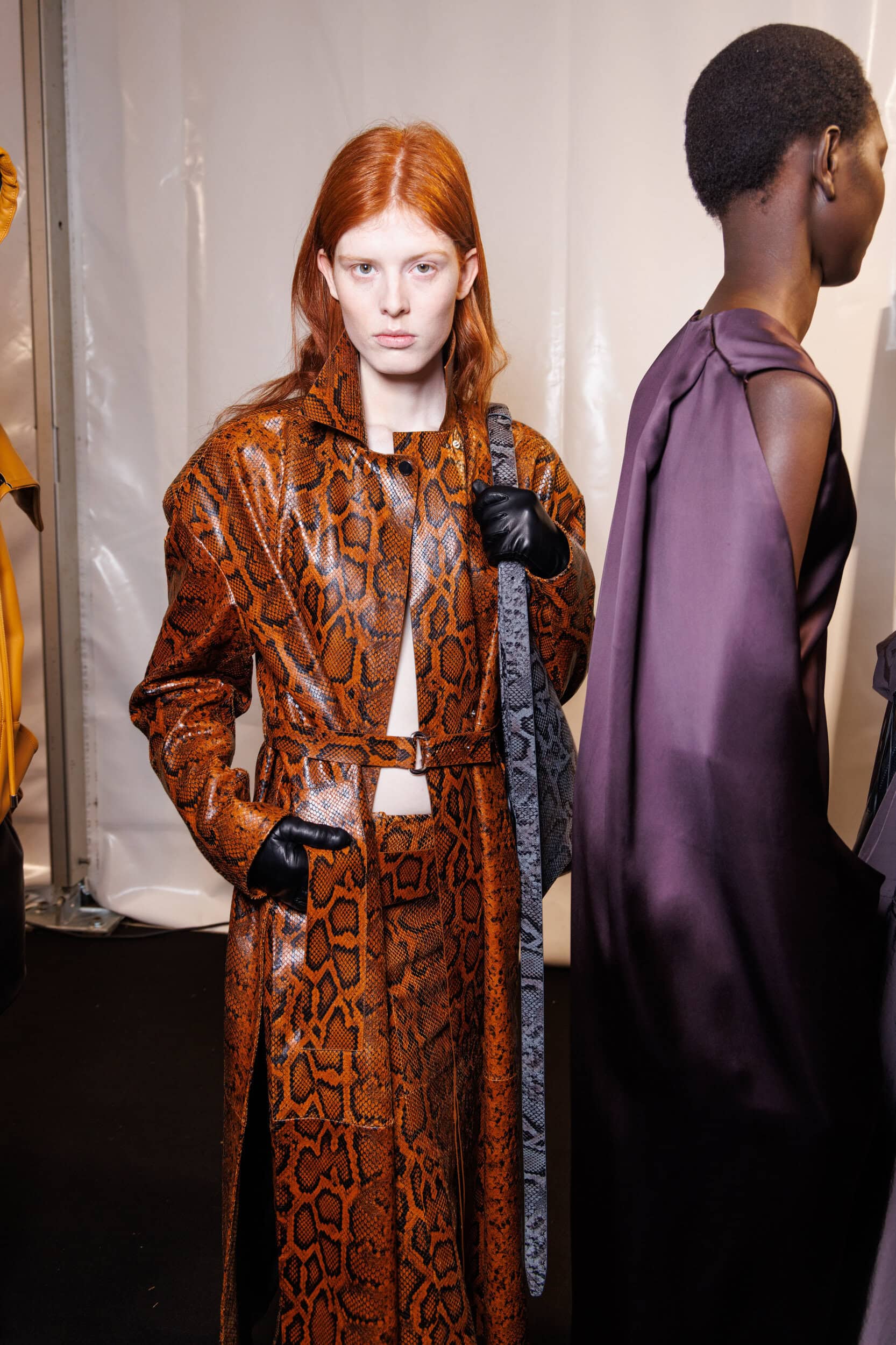 Sportmax Fall 2025 Fashion Show Backstage