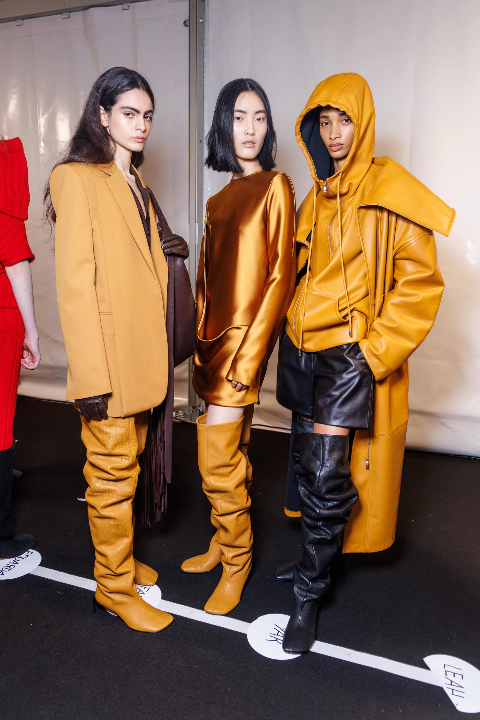 Sportmax Fall 2025 Fashion Show Backstage