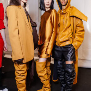 Sportmax Fall 2025 Fashion Show Backstage