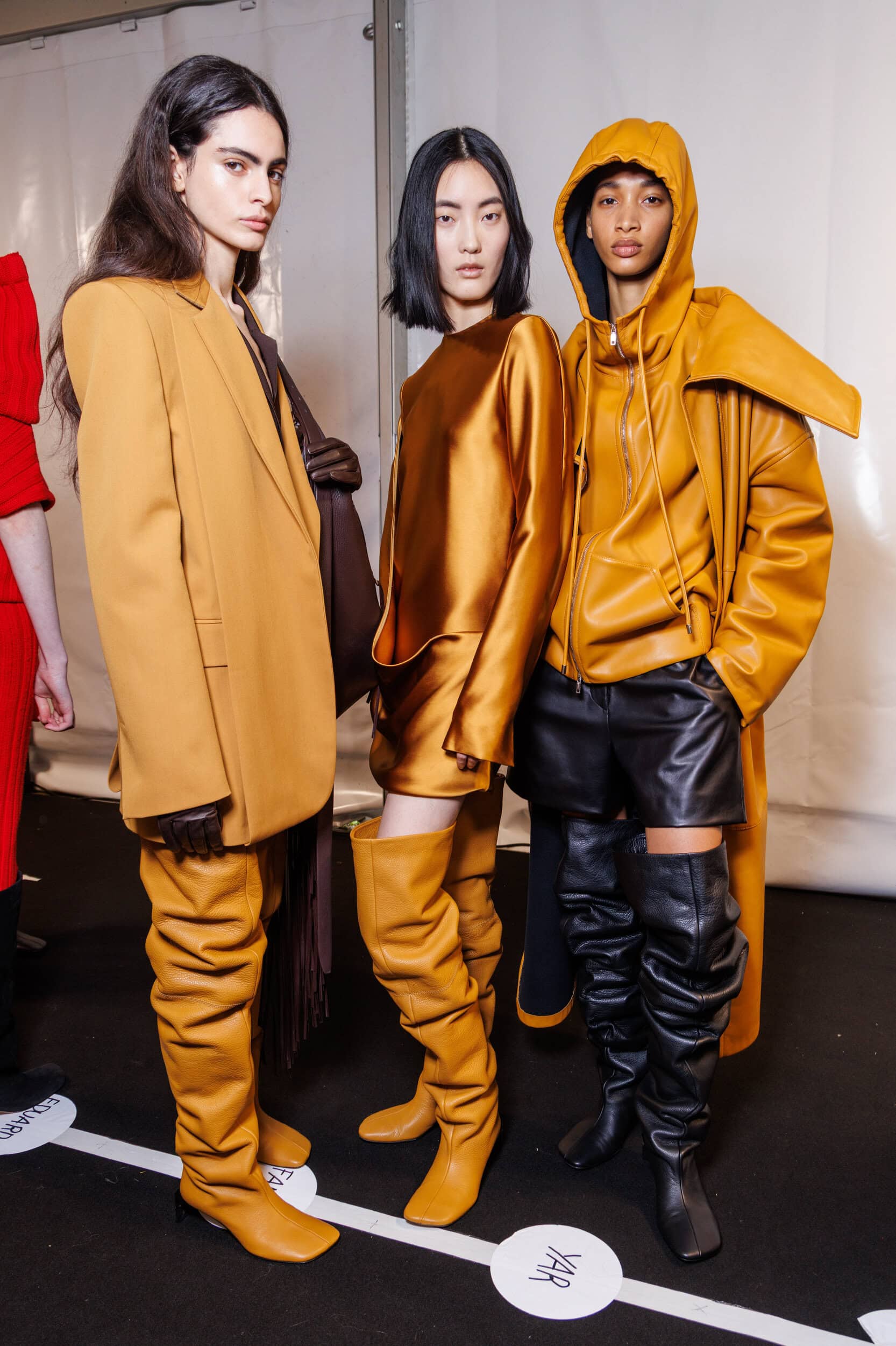 Sportmax Fall 2025 Fashion Show Backstage