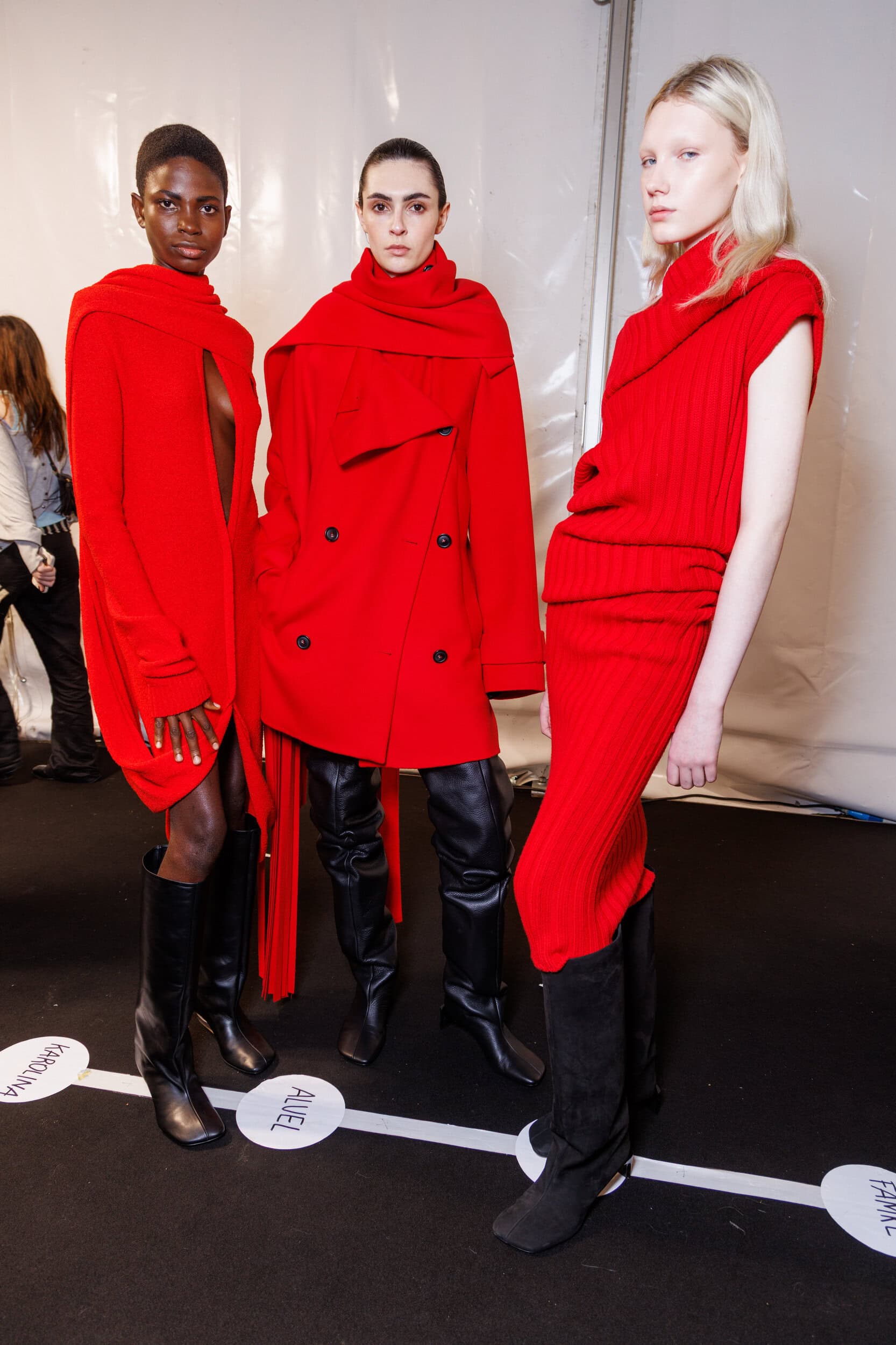 Sportmax Fall 2025 Fashion Show Backstage