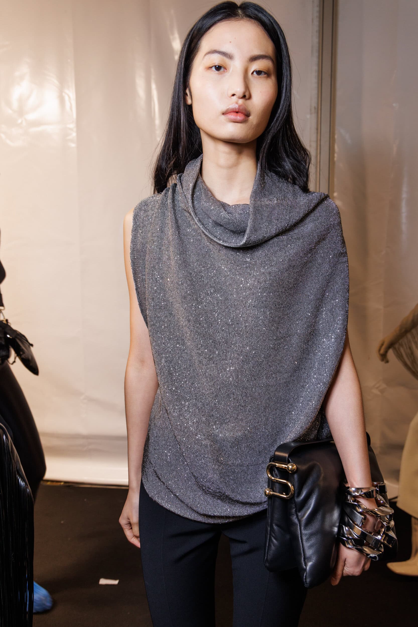 Sportmax Fall 2025 Fashion Show Backstage