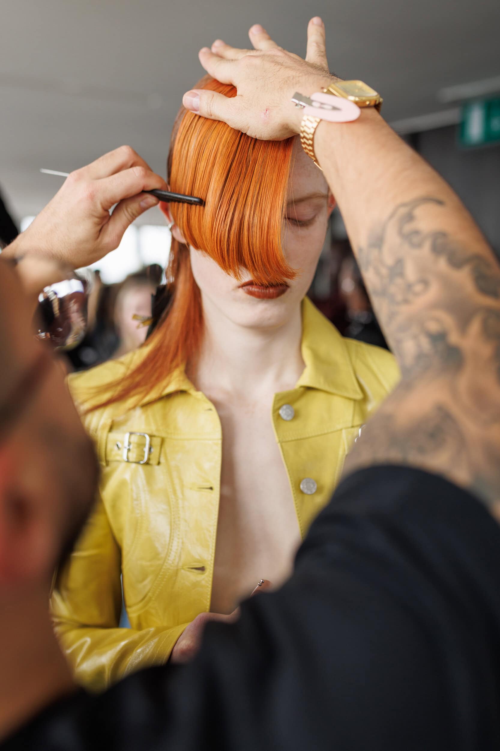 Srvc Fall 2025 Fashion Show Backstage