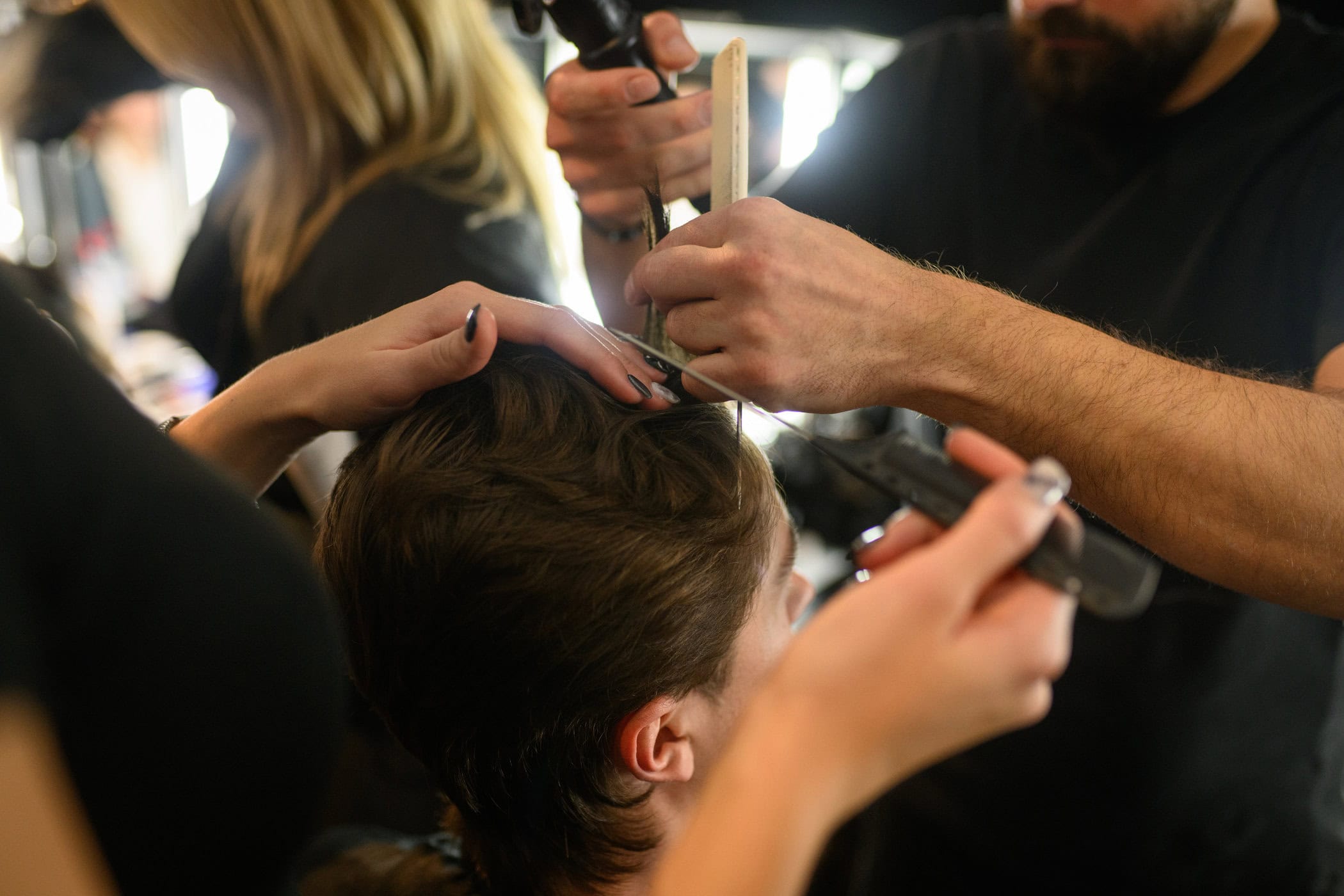 S.s.daley  Fall 2025 Fashion Show Backstage